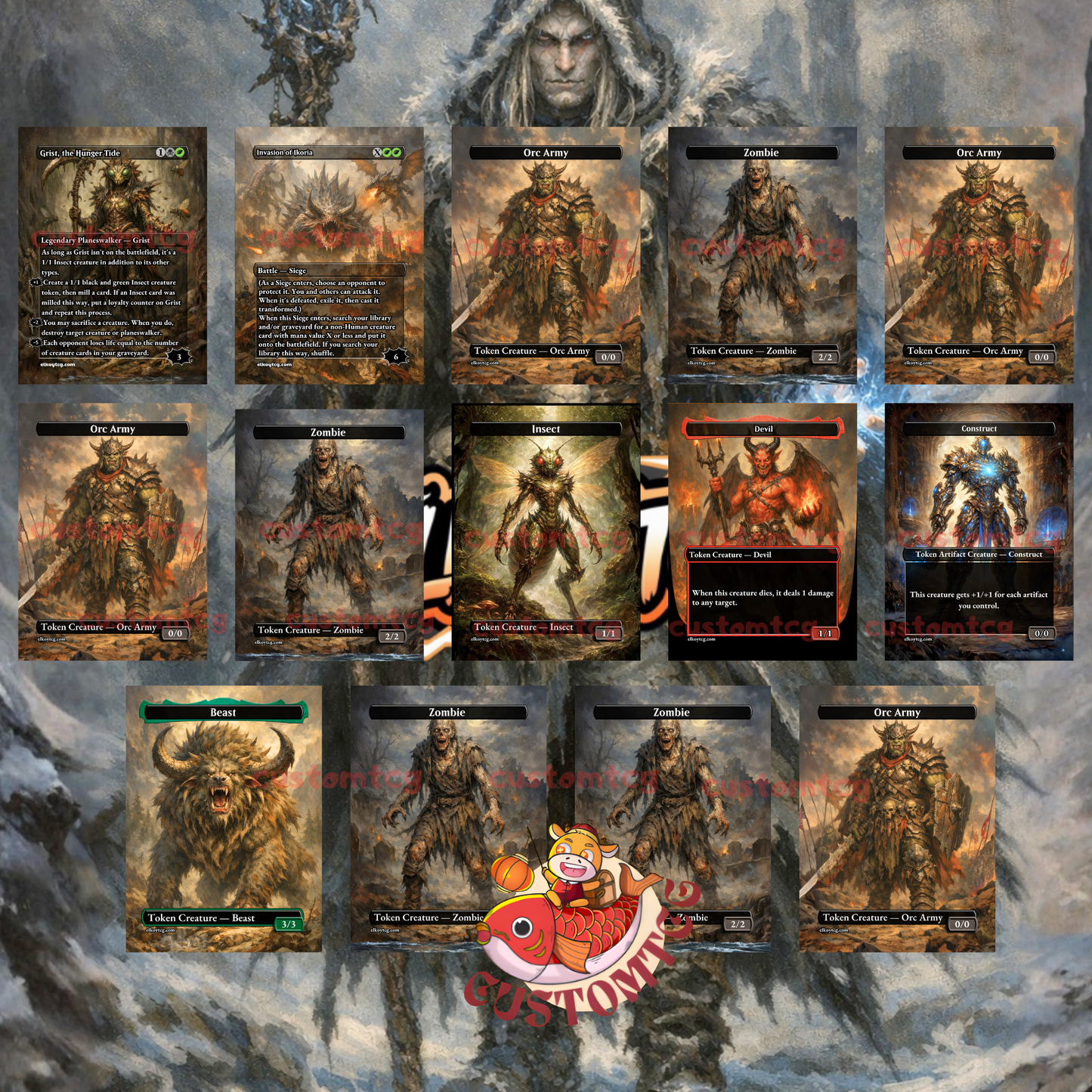 Winter, Misanthropic Guide Custom Deck