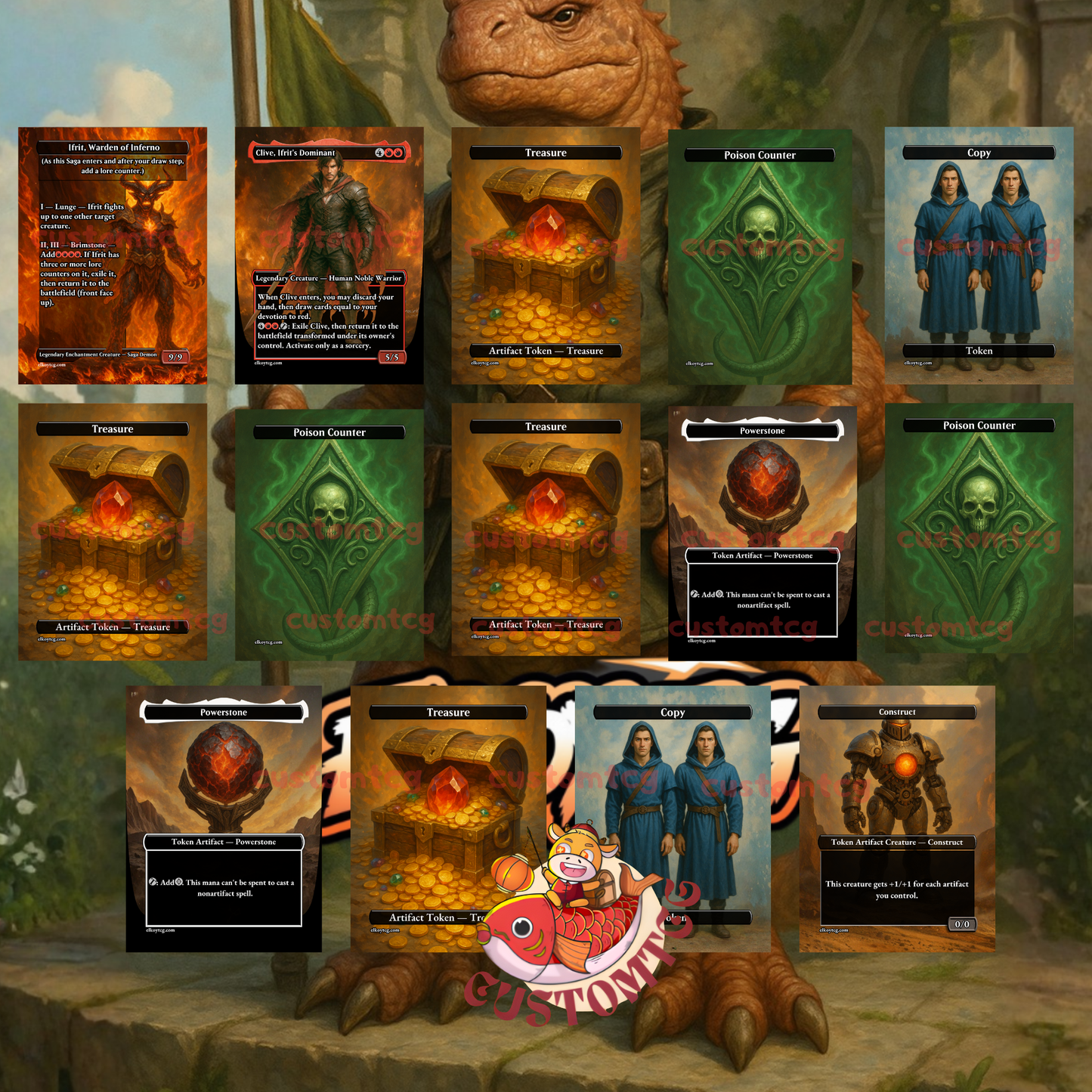 Tannuk, Steadfast Second Custom Deck