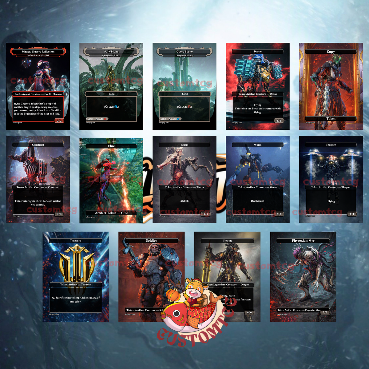 Warframe Custom Deck