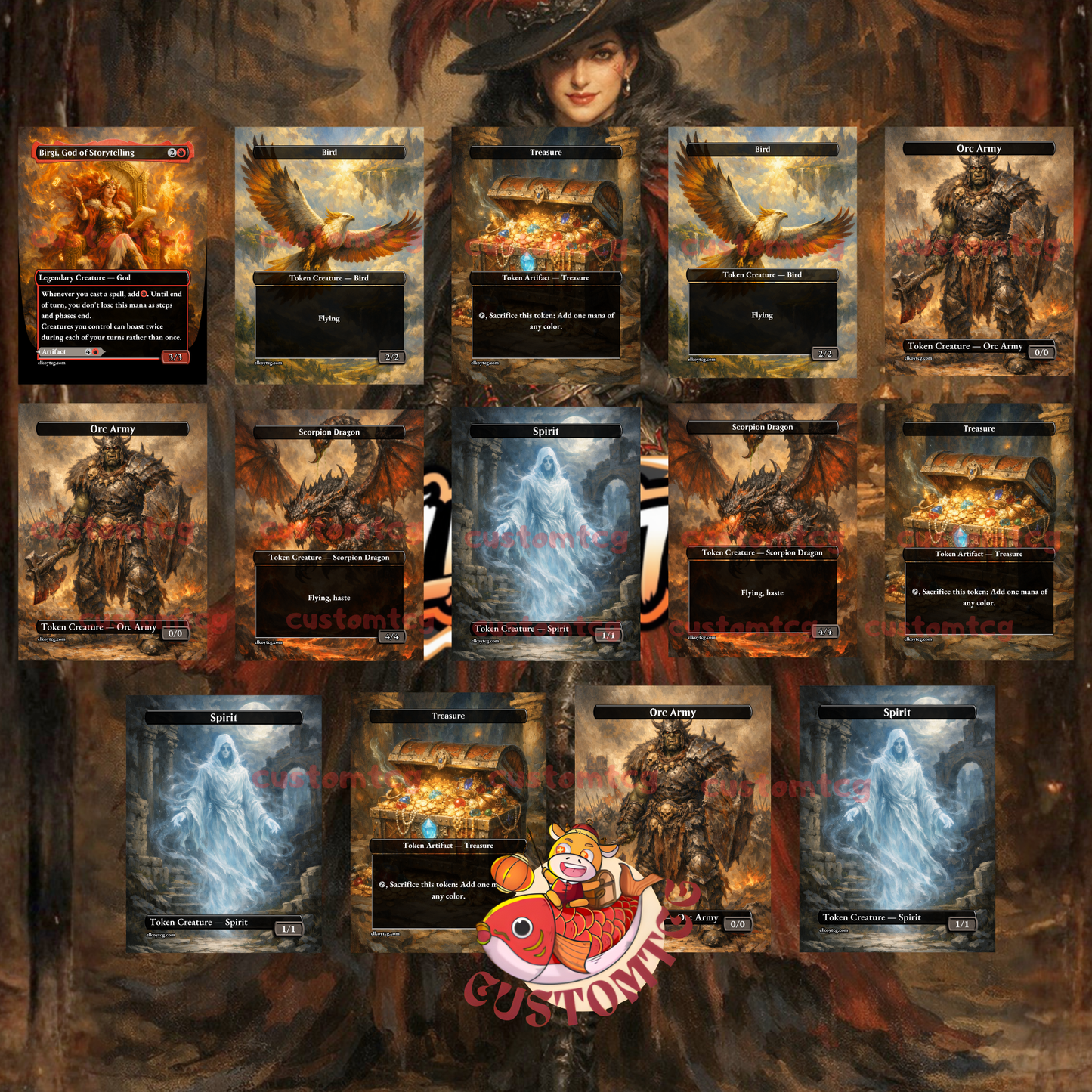 Marchesa, Leader of Death Custom Deck