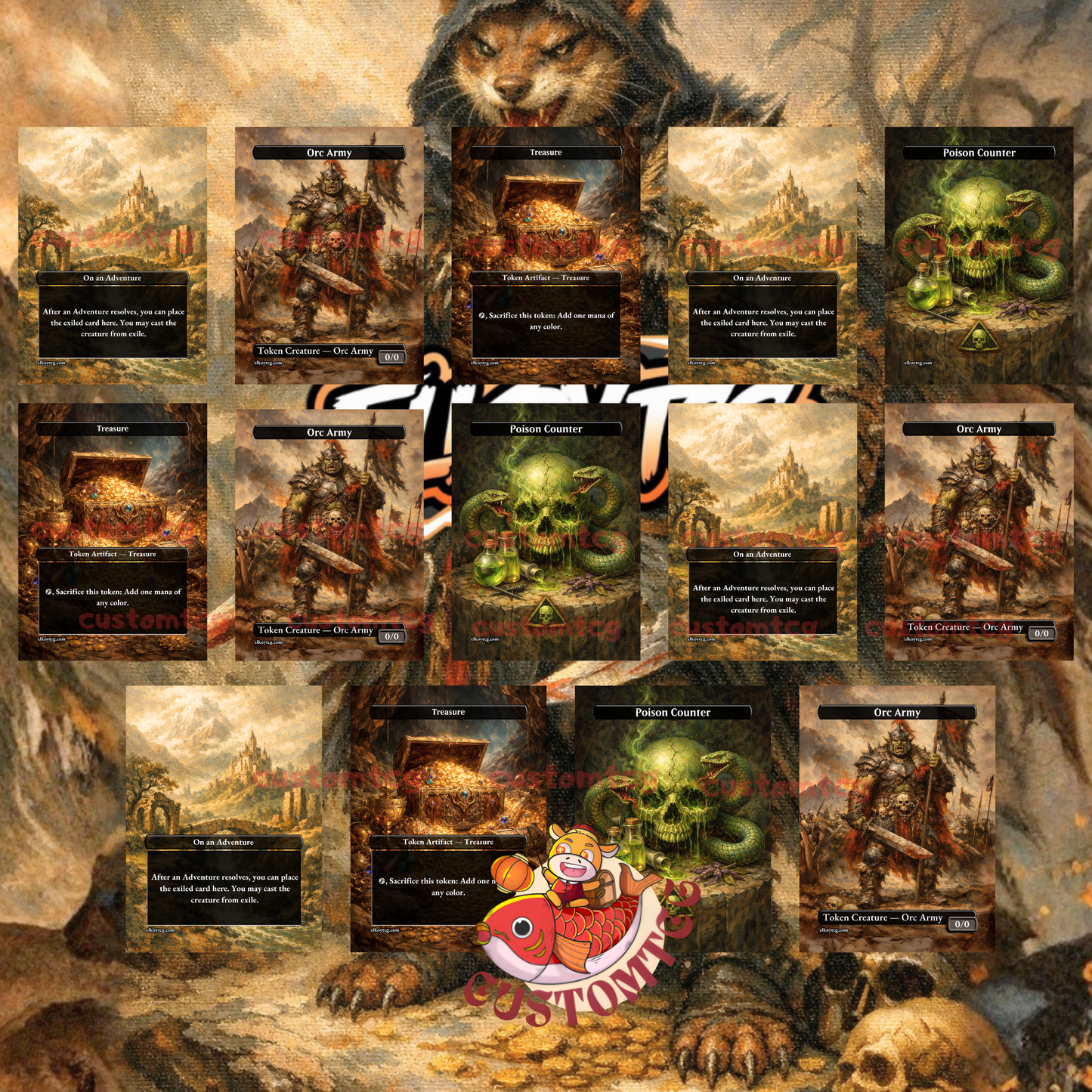 The Infamous Cruelclaw Custom Deck
