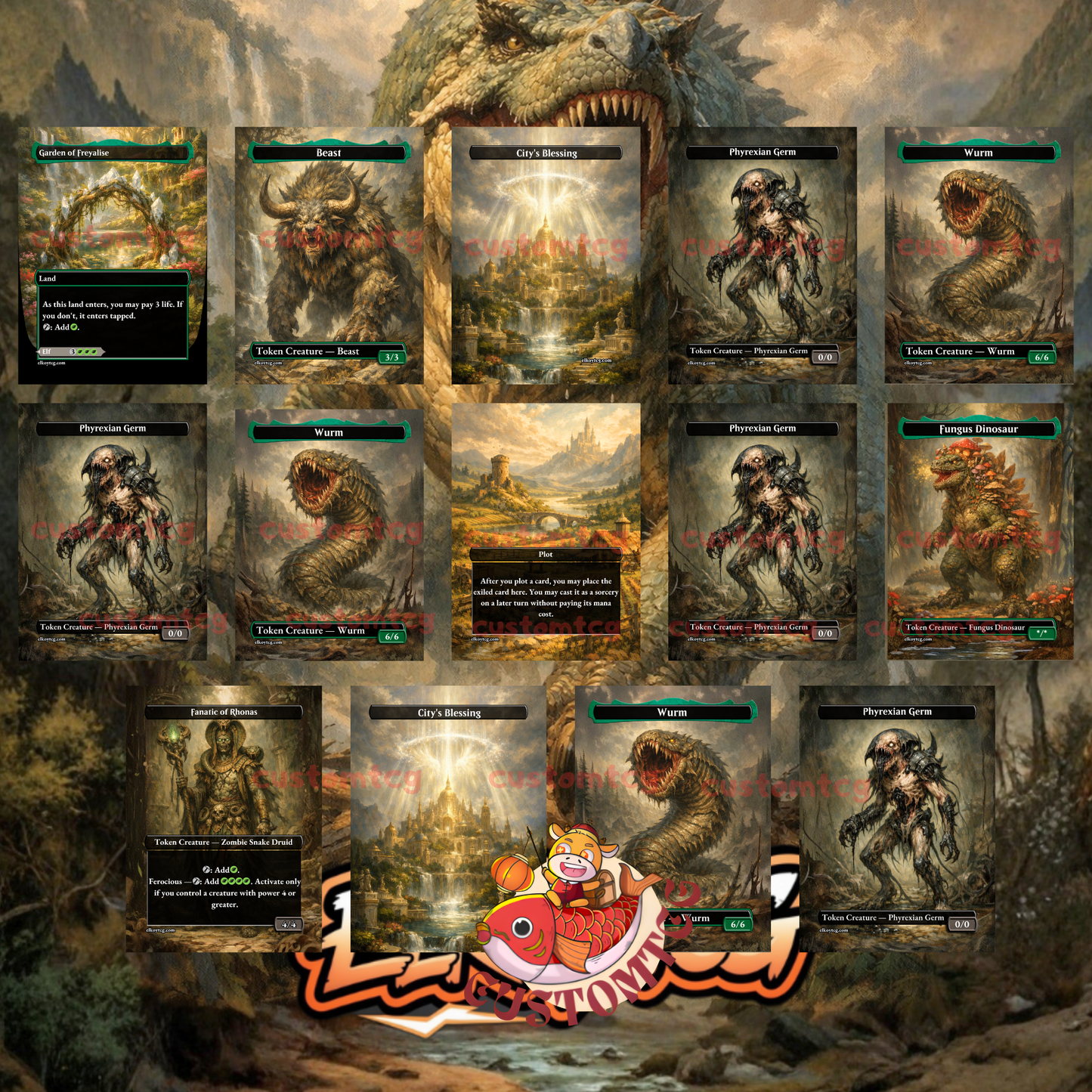 Ghalta, Primal Hunger Custom Deck