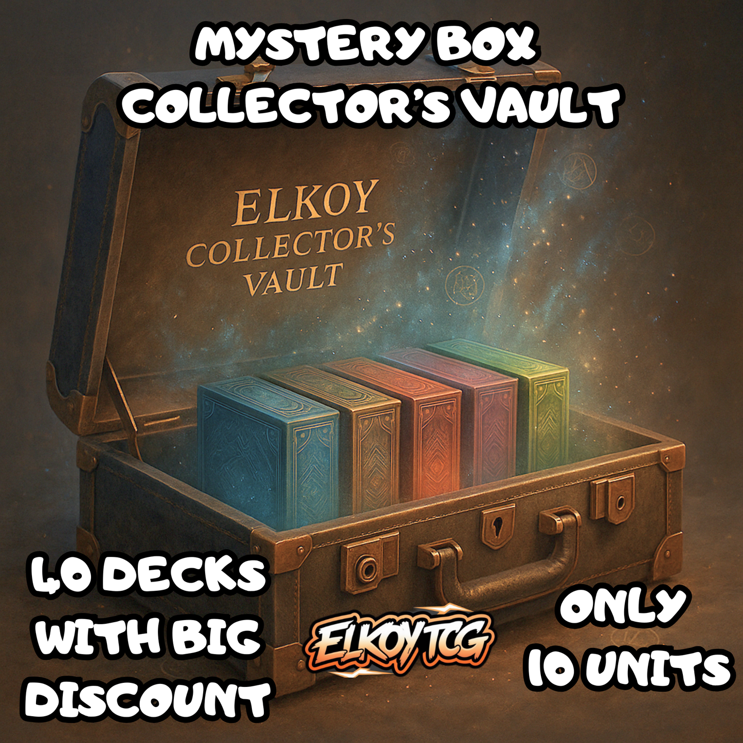 Elkoy Mystery Vault – 40 Custom Commander Decks - 10 units only
