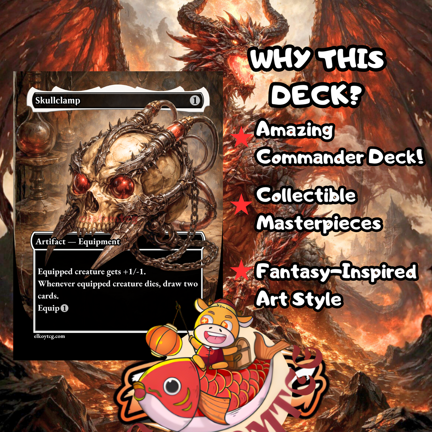 Ziatora, the Incinerator – Custom Deck 🐉💰