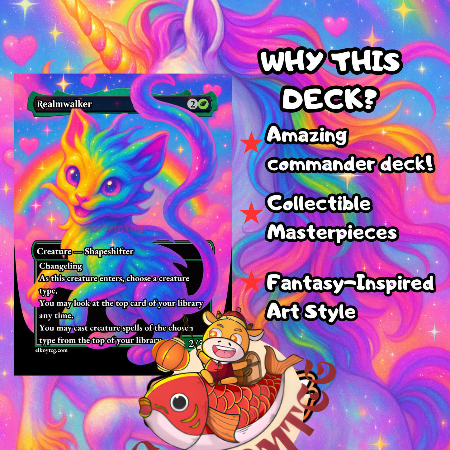 🌈 Lathiel, the Bounteous Dawn – Custom Deck