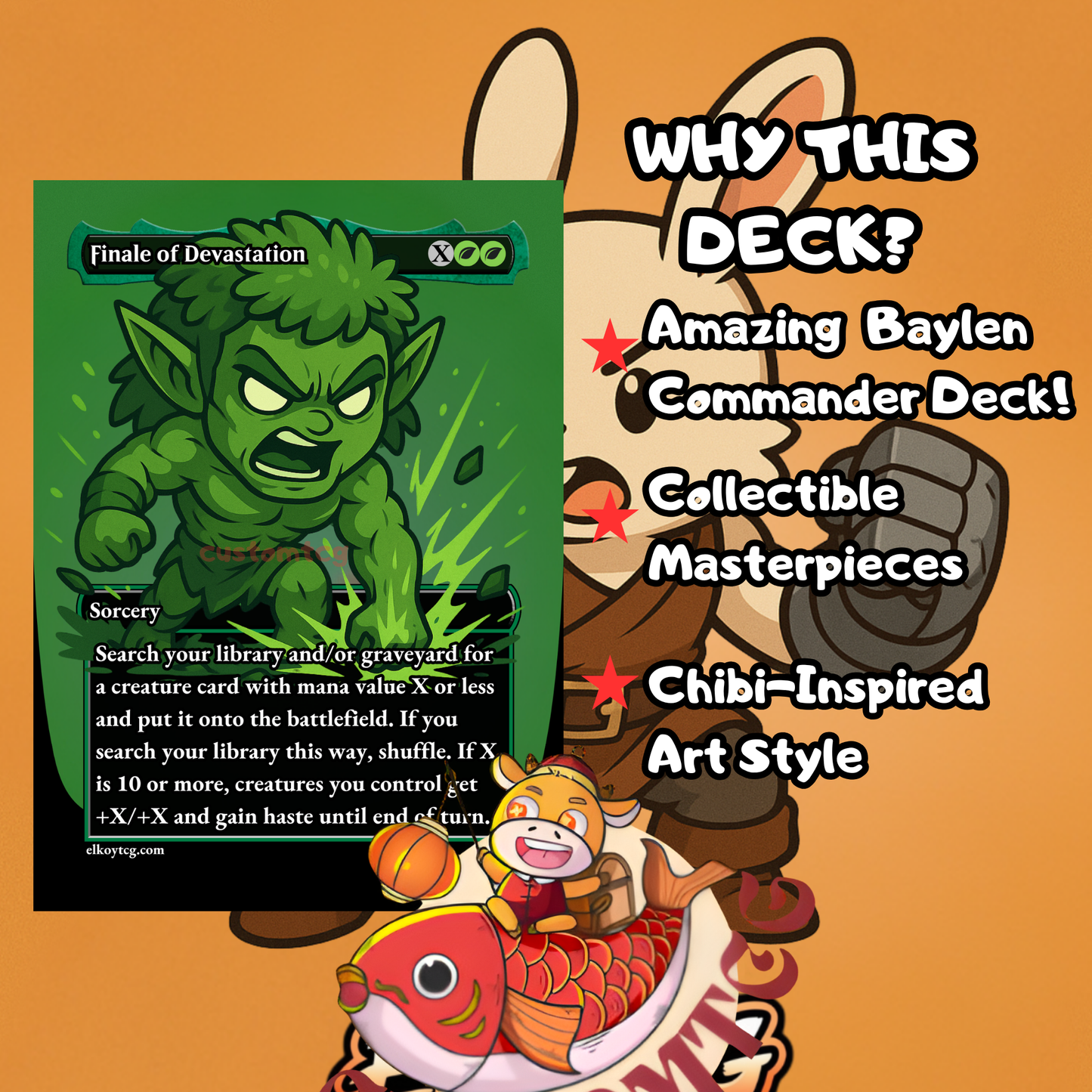 Baylen, the Haymaker – Custom Deck ⚔️