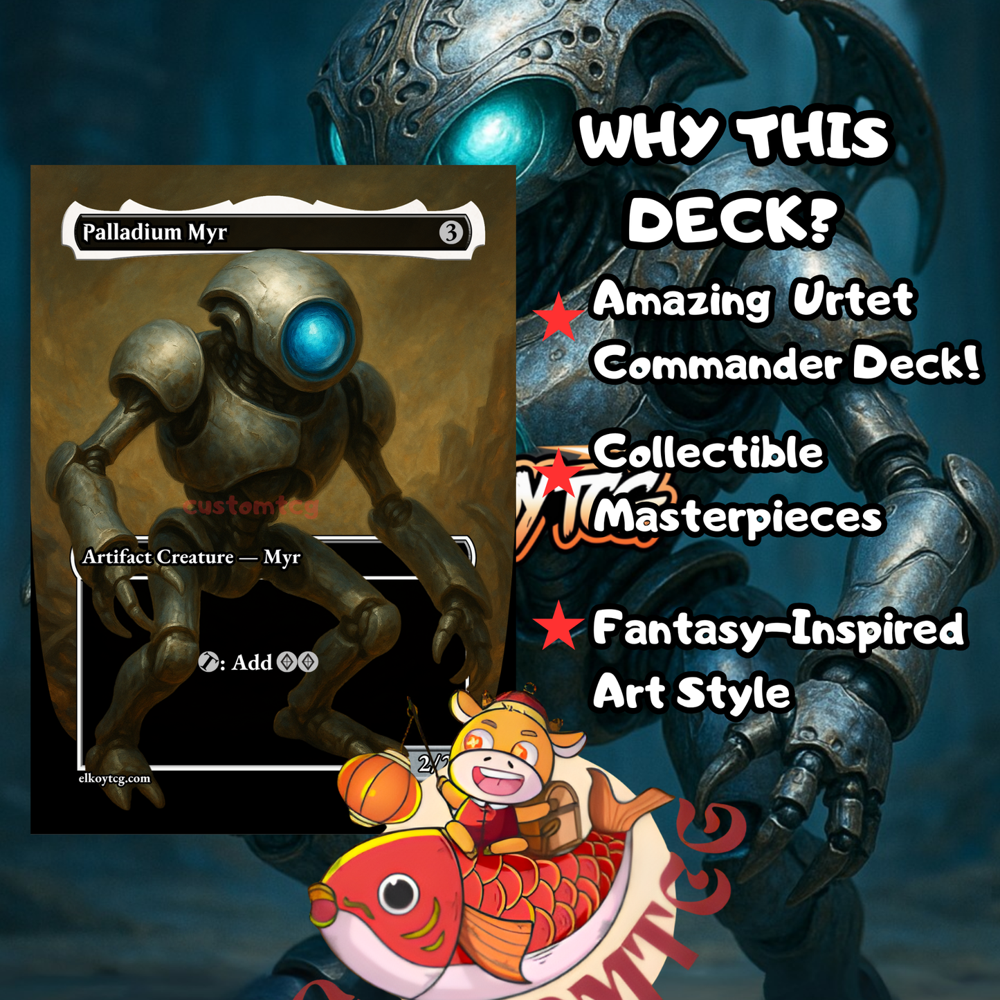 Urtet, Remnant of Memnarch Custom Deck (Top #59)