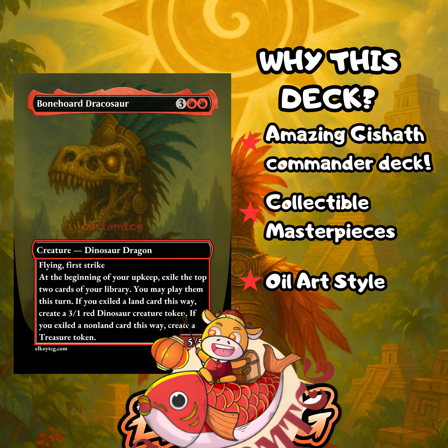 Gishath Custom Deck – Top 15 EDH Challenge! 🏆