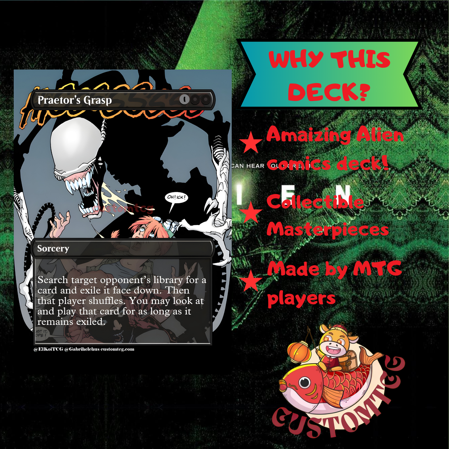 Aliens V1 Custom deck