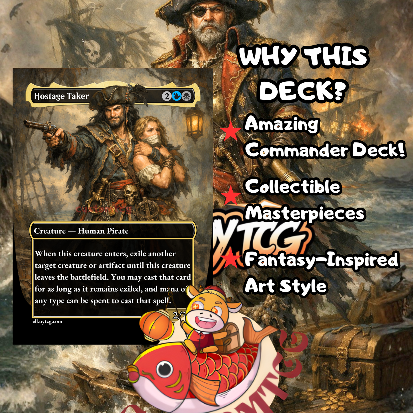 Admiral Brass, Unsinkable Custom Deck