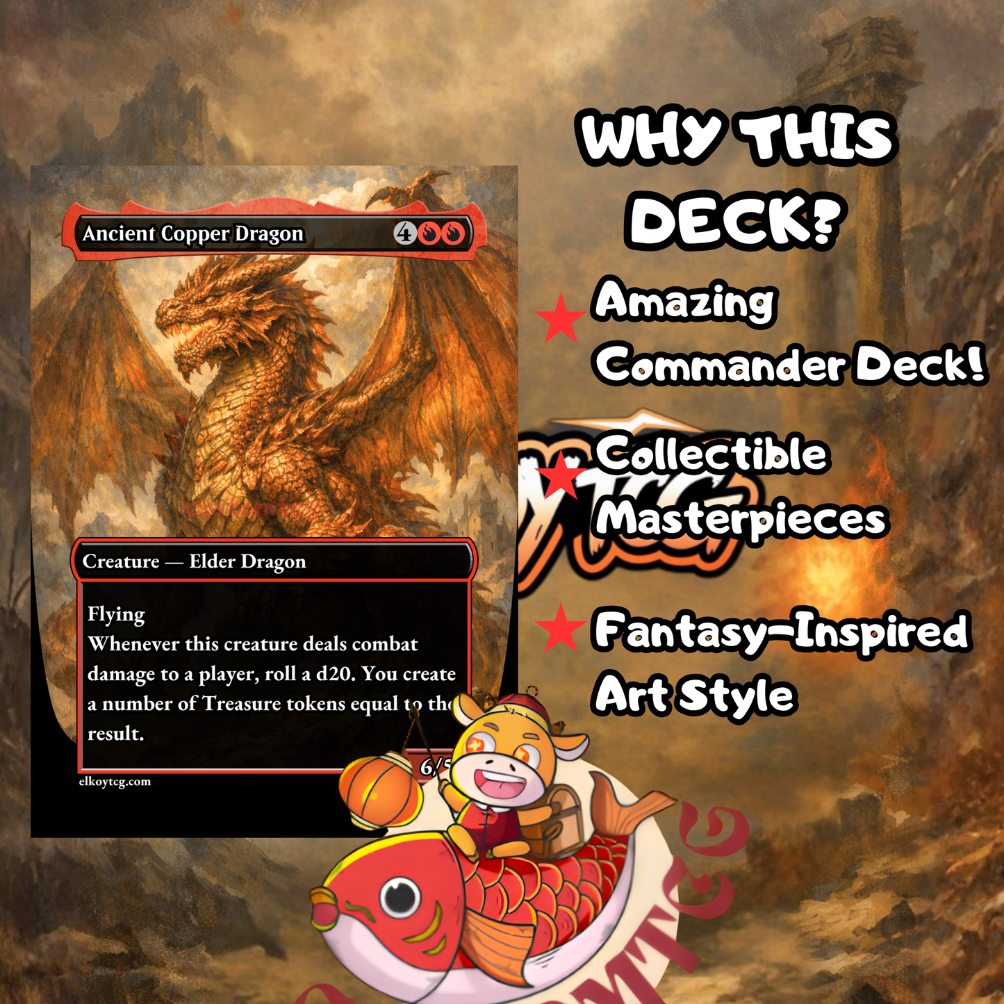 Kratos, God of War Custom Deck