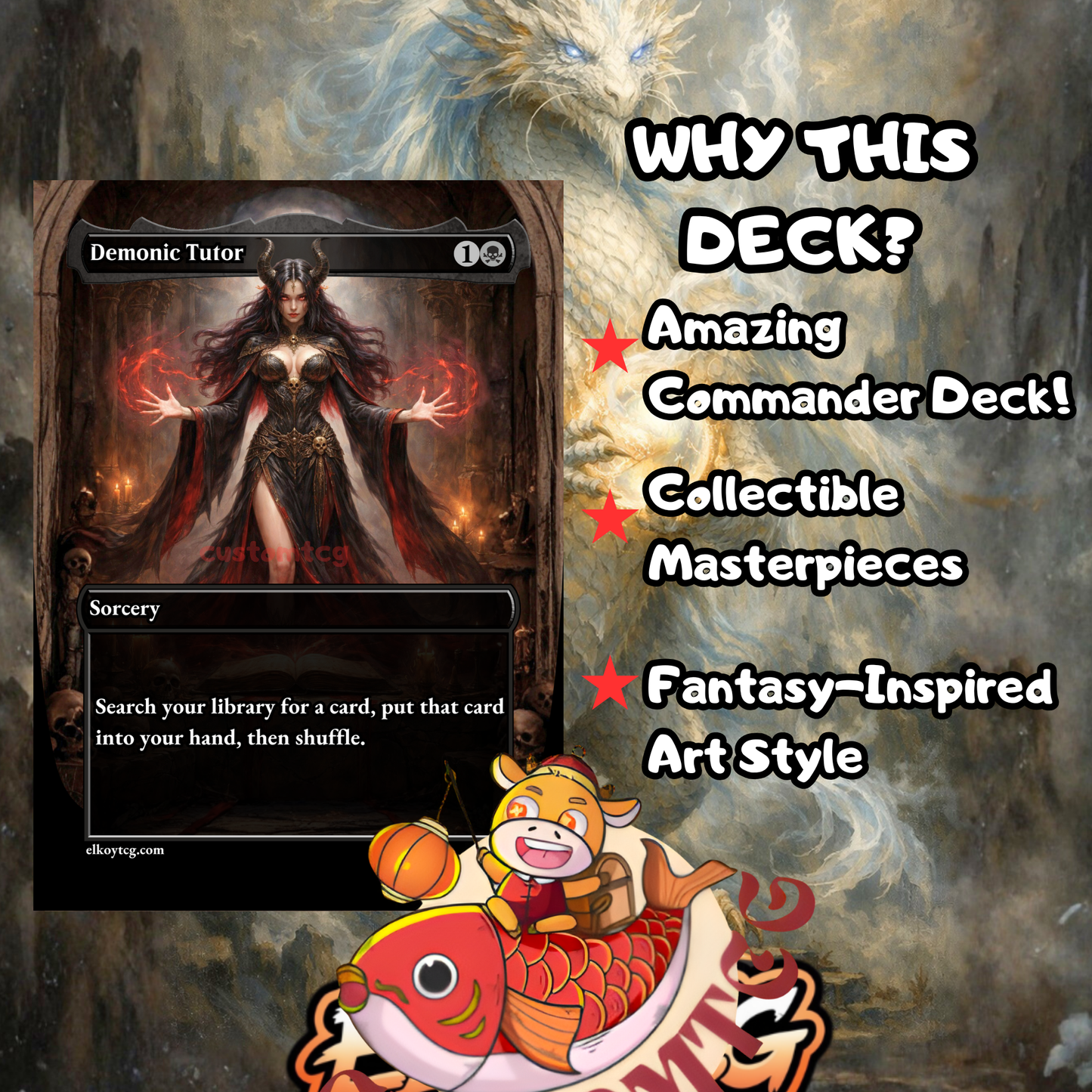 Betor, Ancestor’s Voice – Custom Deck (100 Cards + Tokens) 🛡️🐉