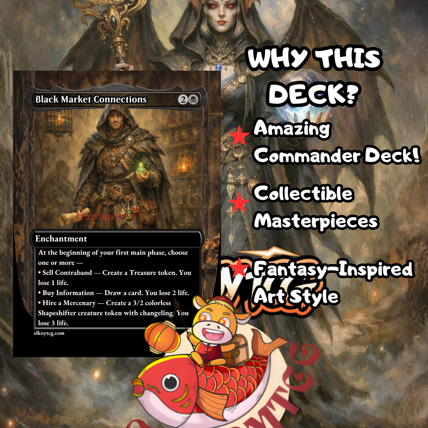 Zoraline, Cosmos Caller Custom Deck
