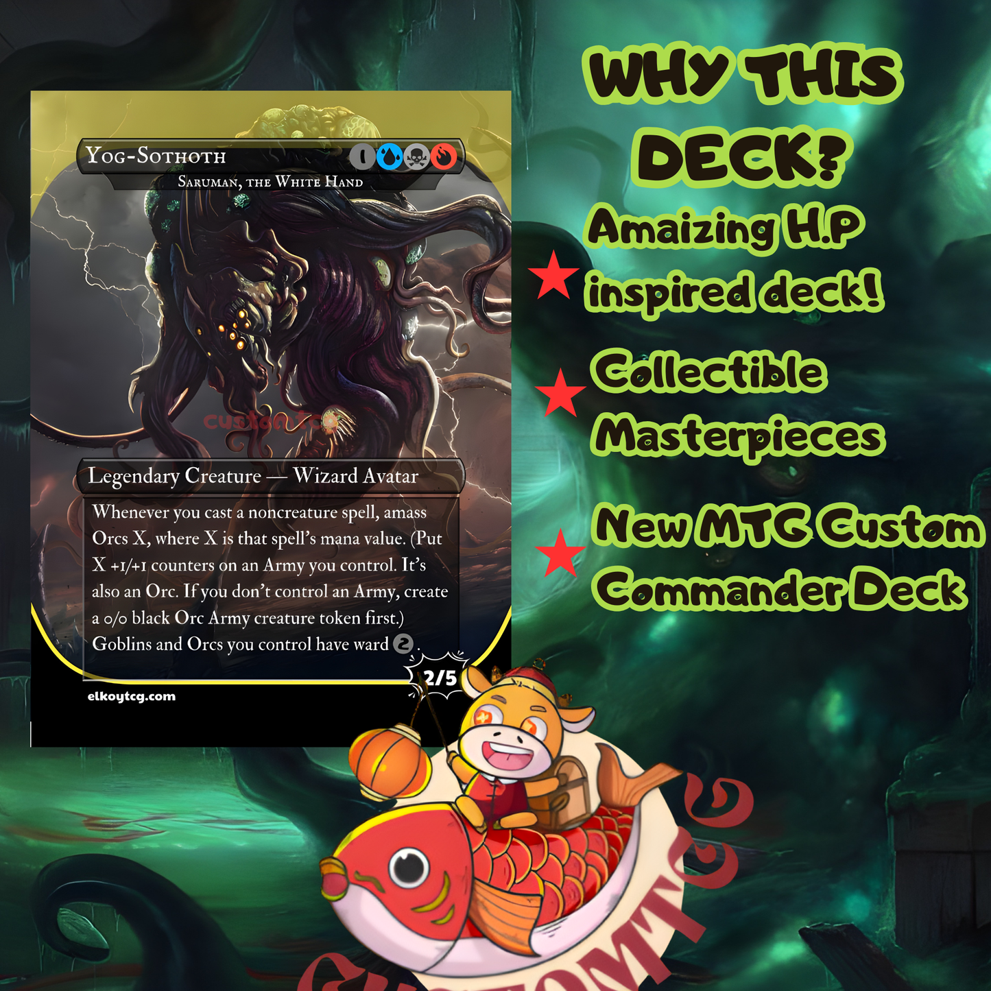 Cthulhu Custom Deck