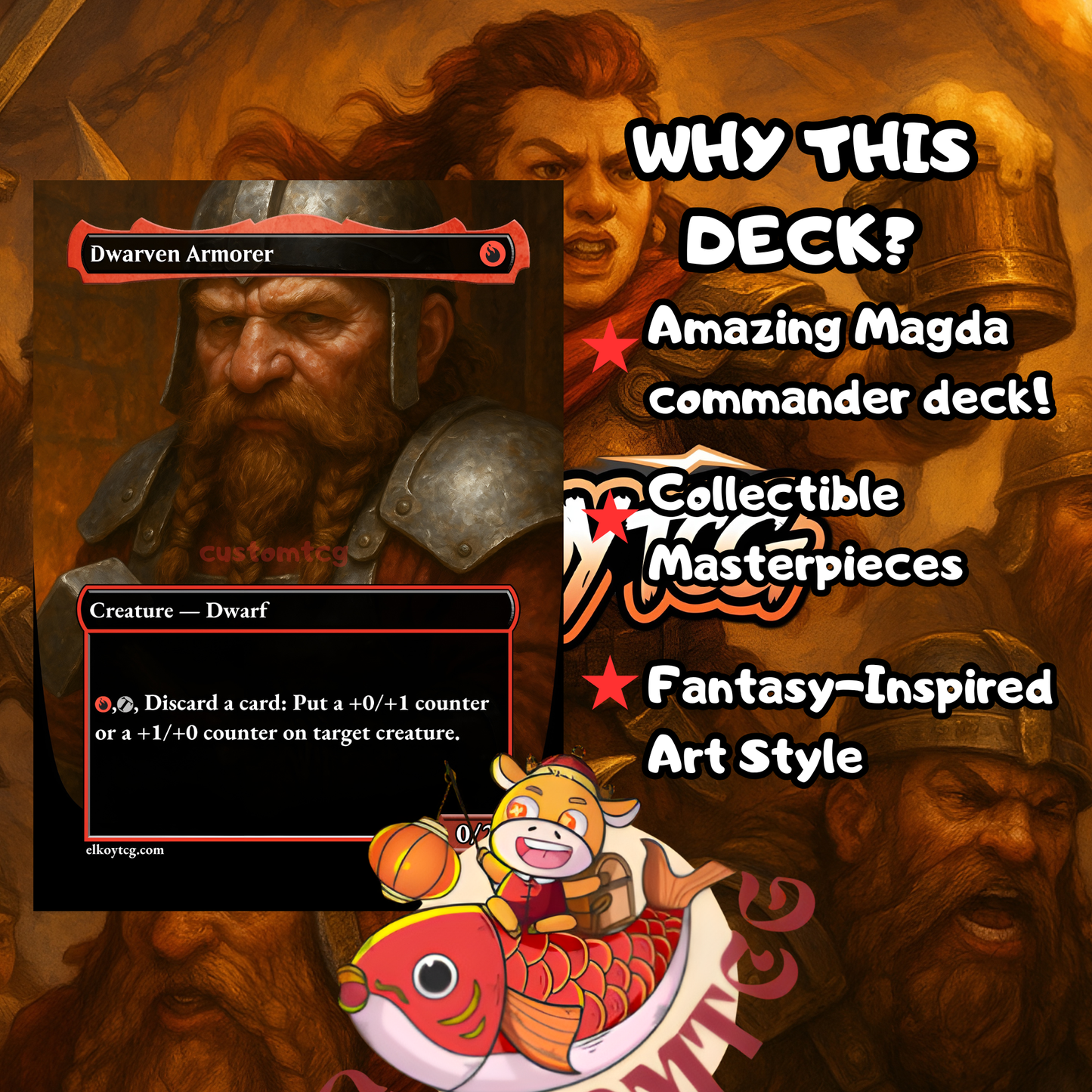 Magda, Brazen Outlaw Custom Deck 🏹🛡️
