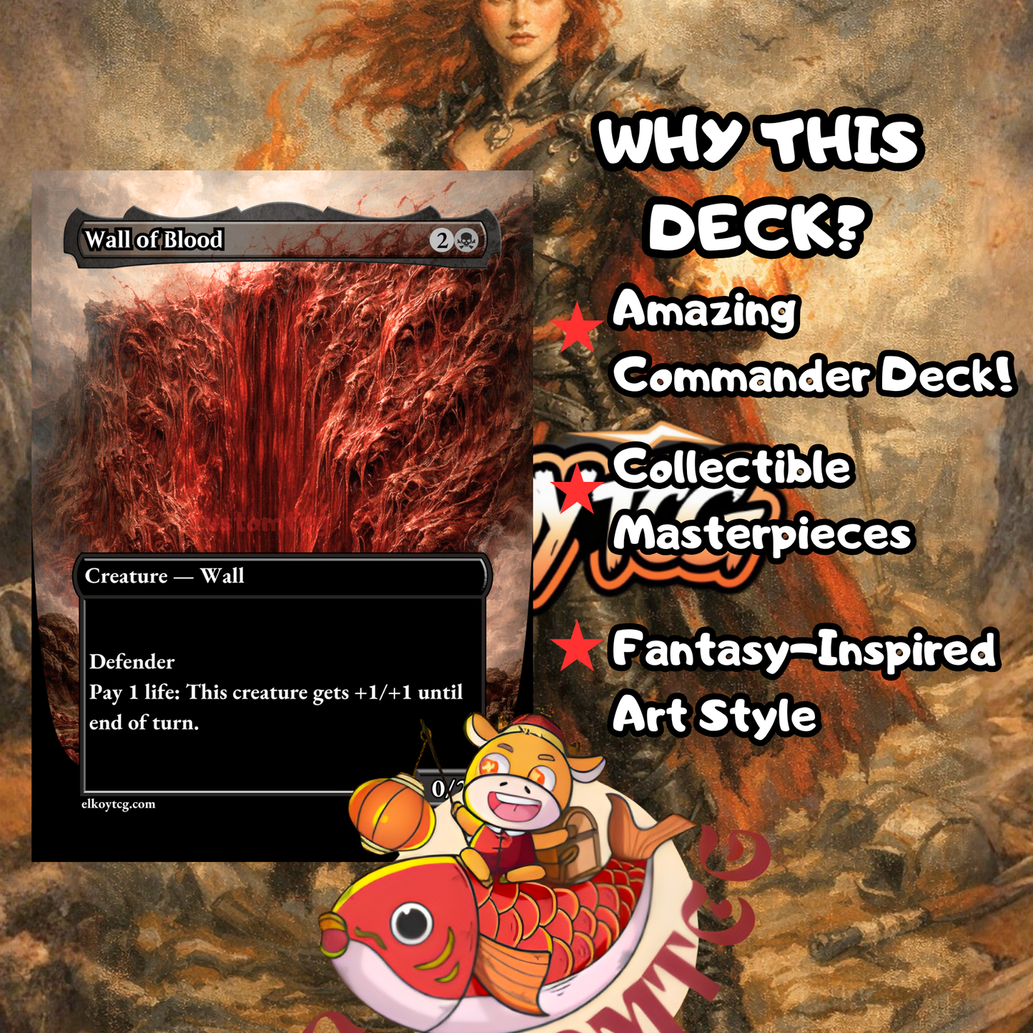 Rowan, Scion of War V2 Custom Deck