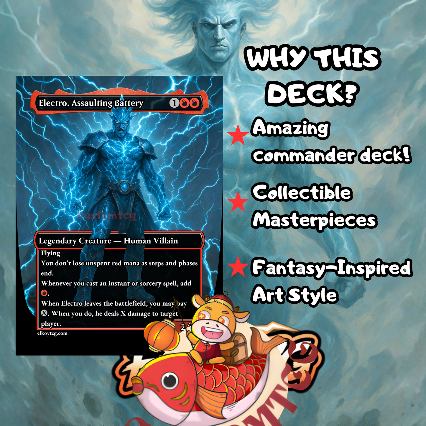 Storm, Force of Nature – Custom Deck