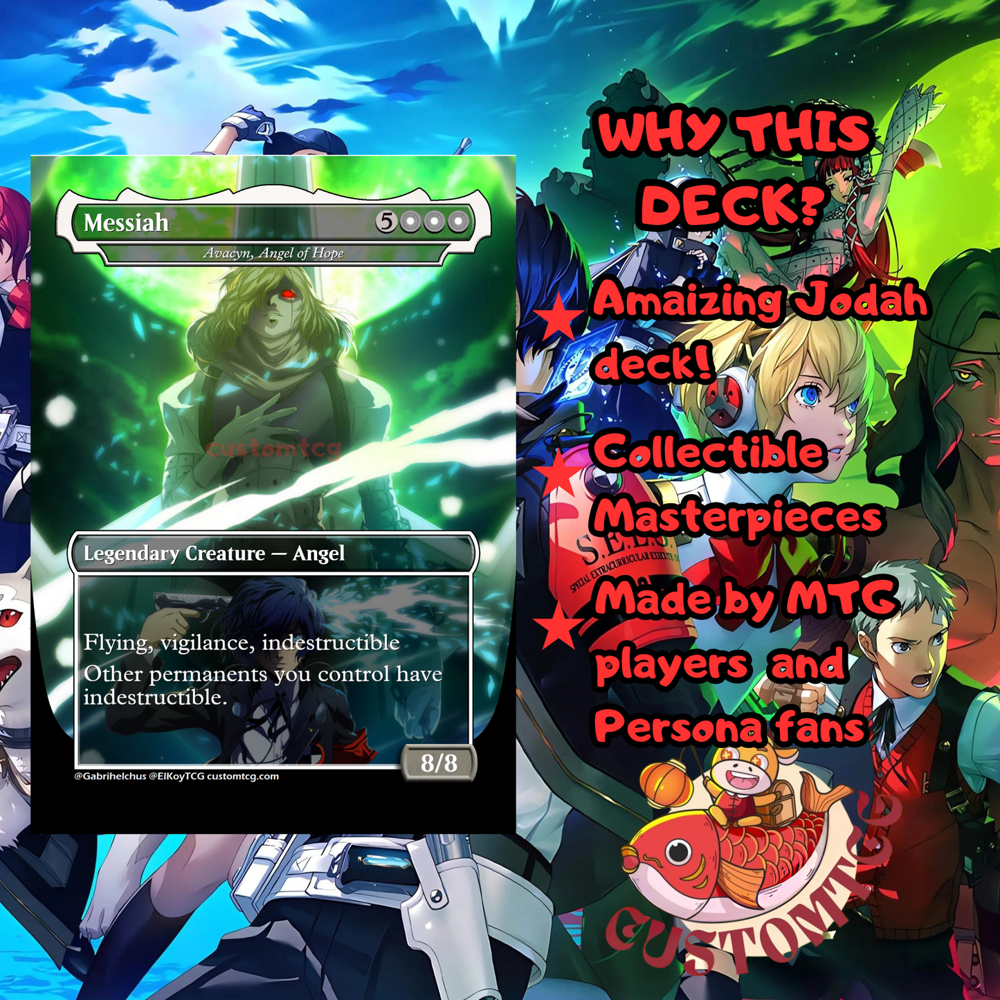 PERSONA Custom Deck