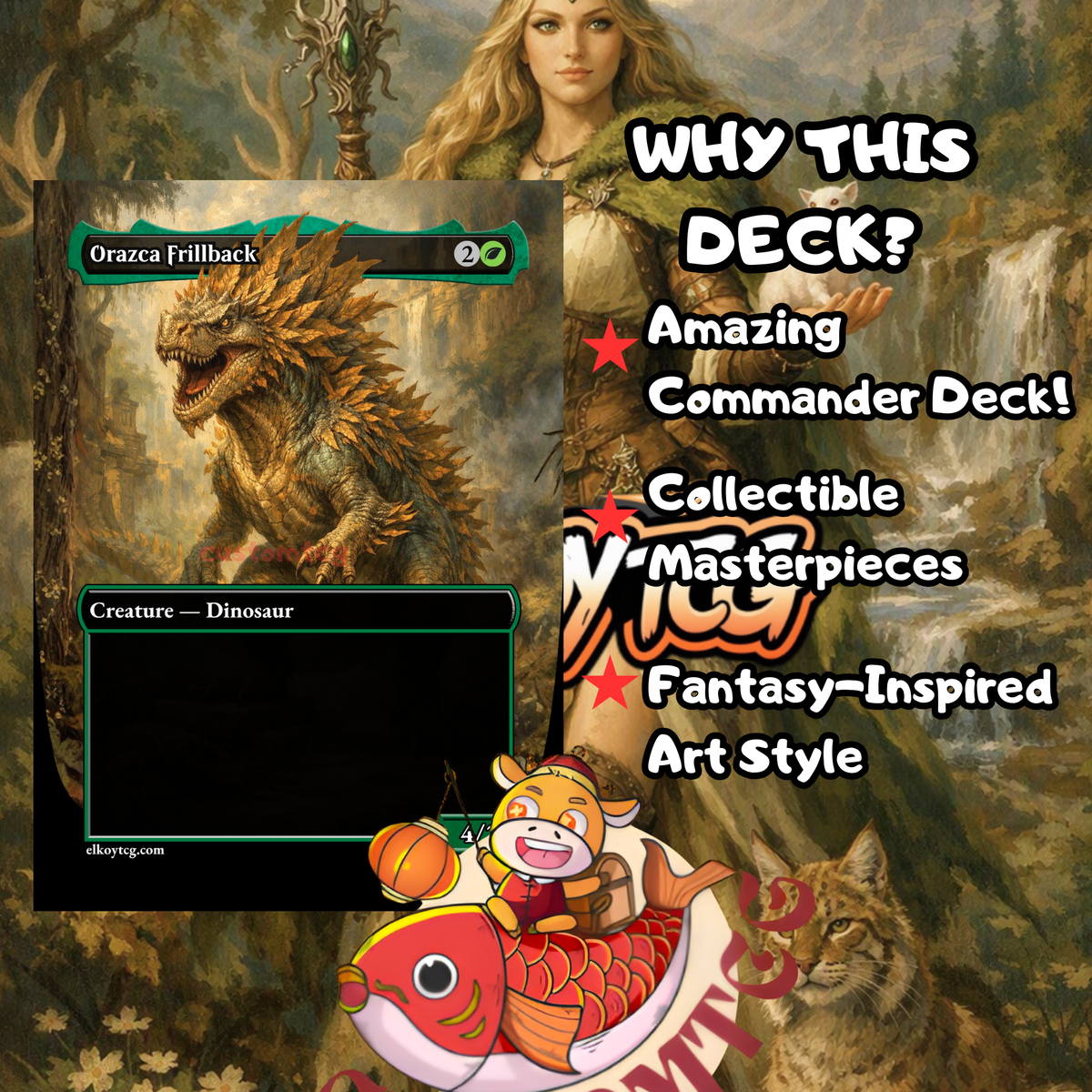 Jasmine Boreal of the Seven Custom Deck