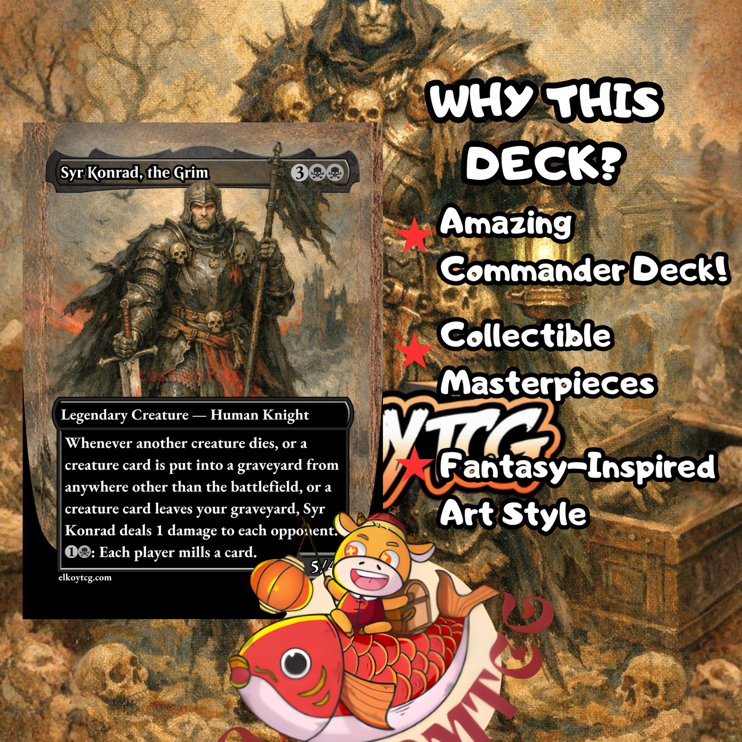 Coram, the Undertaker Custom Deck