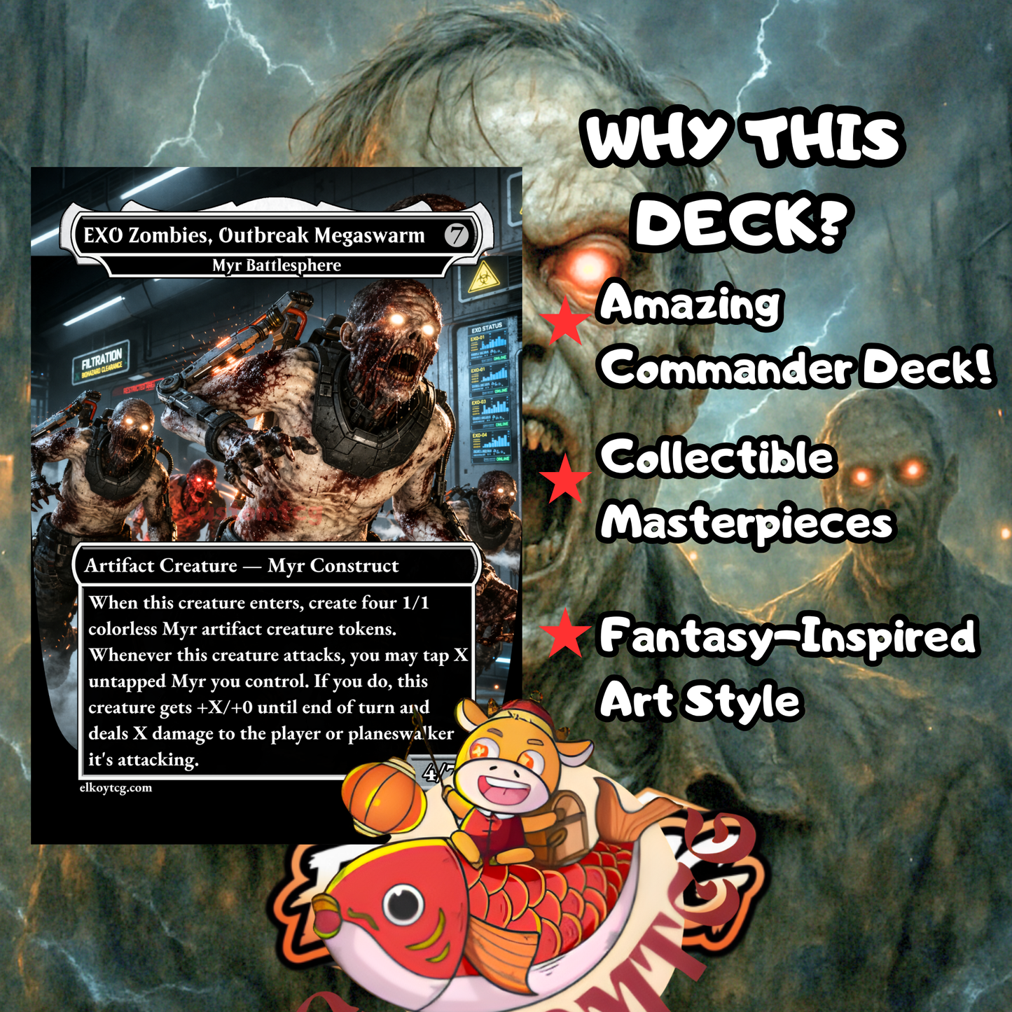 COD Zombies Custom Deck