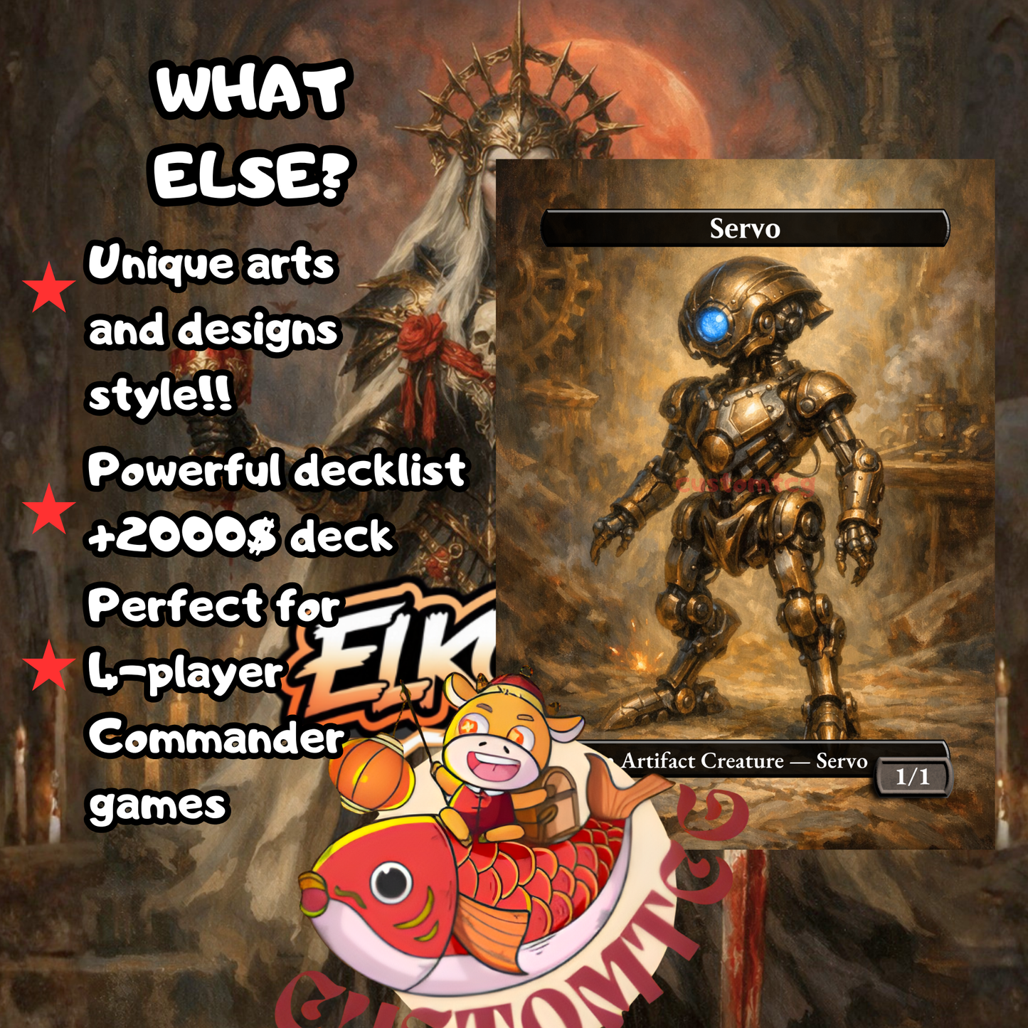 Elenda, the Dusk Rose Custom Deck (Orzhov Aristocrats)