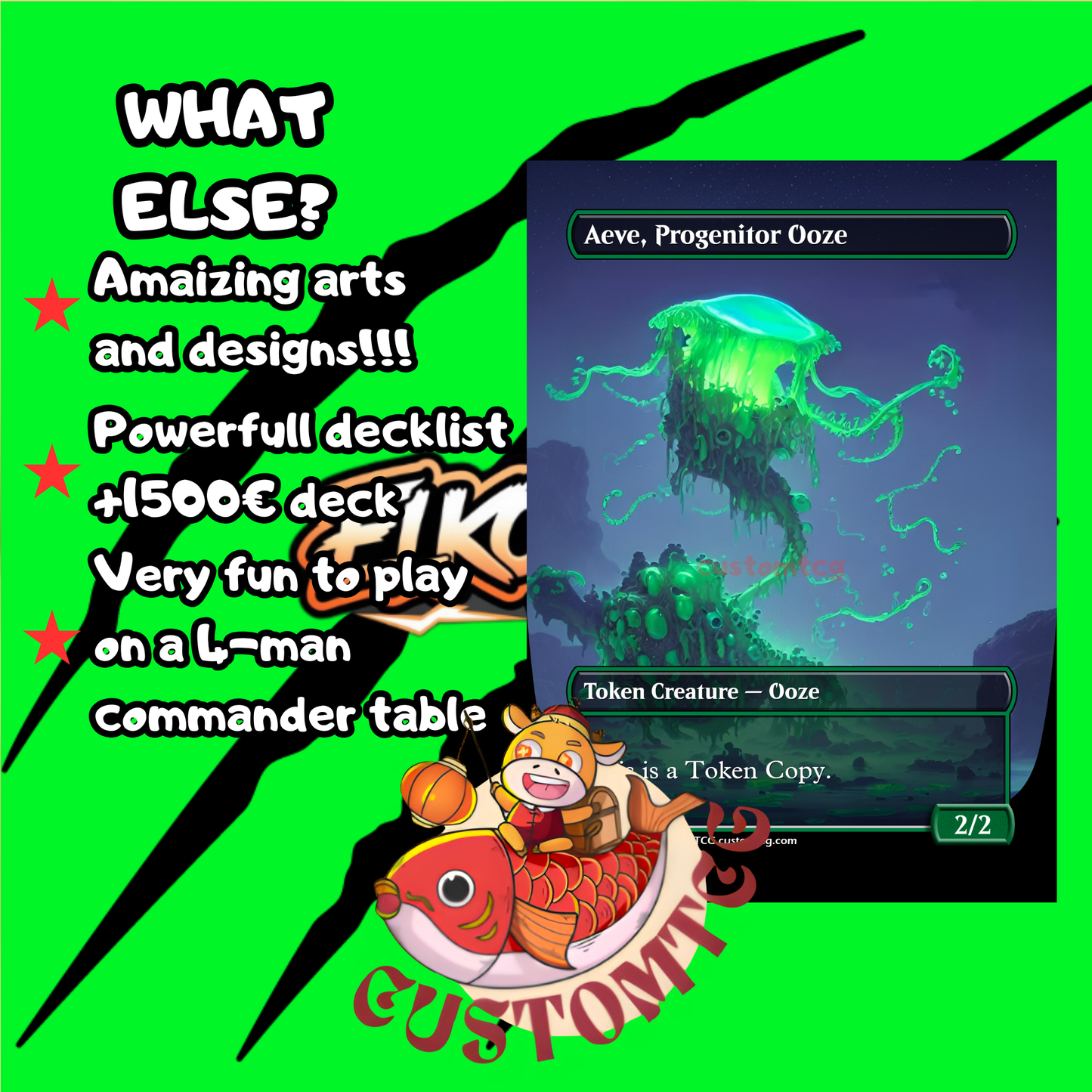 Aeve Oozes Custom Deck - Storm