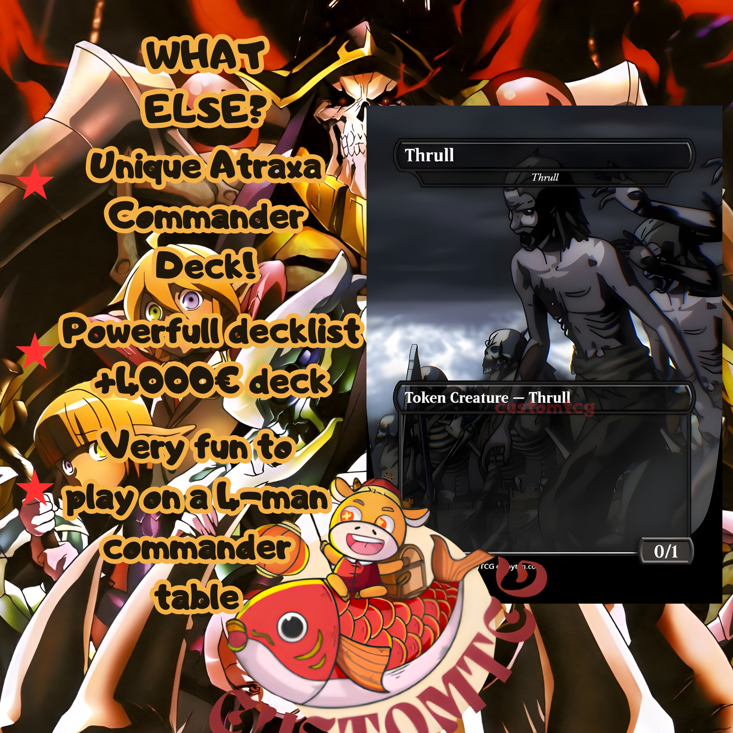 Overlord V2.0 Custom Deck