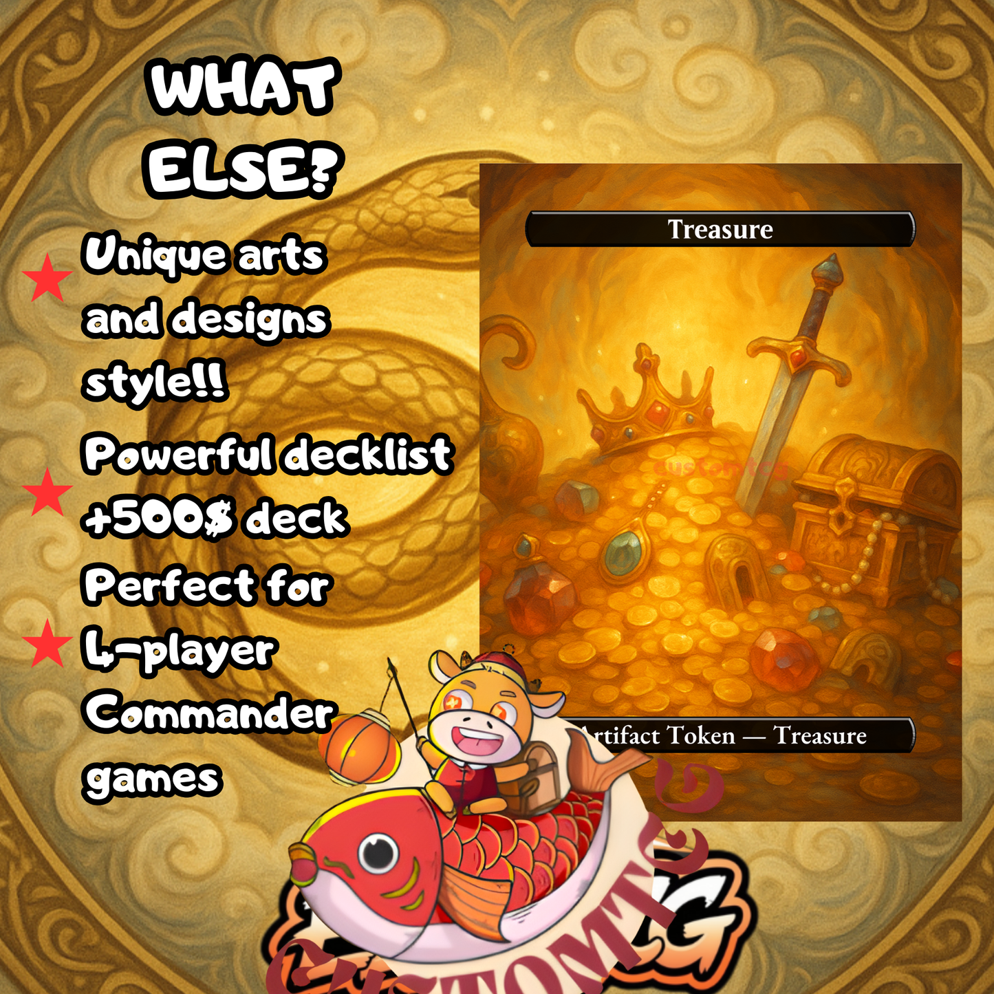 The NeverEnding Story – Custom Commander Deck (100 Cards + Tokens)