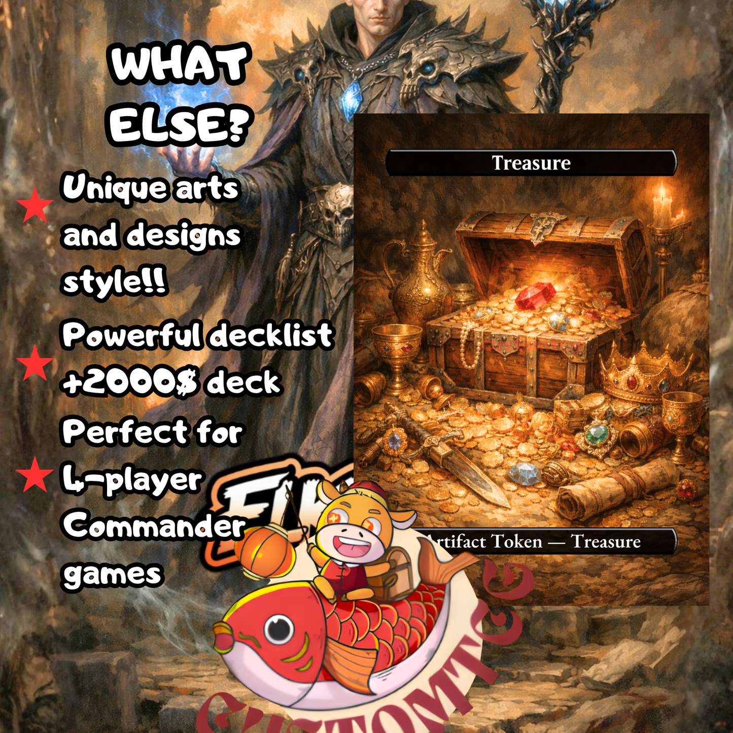 Jon Irenicus, Shattered One – Custom Deck⚡🧙