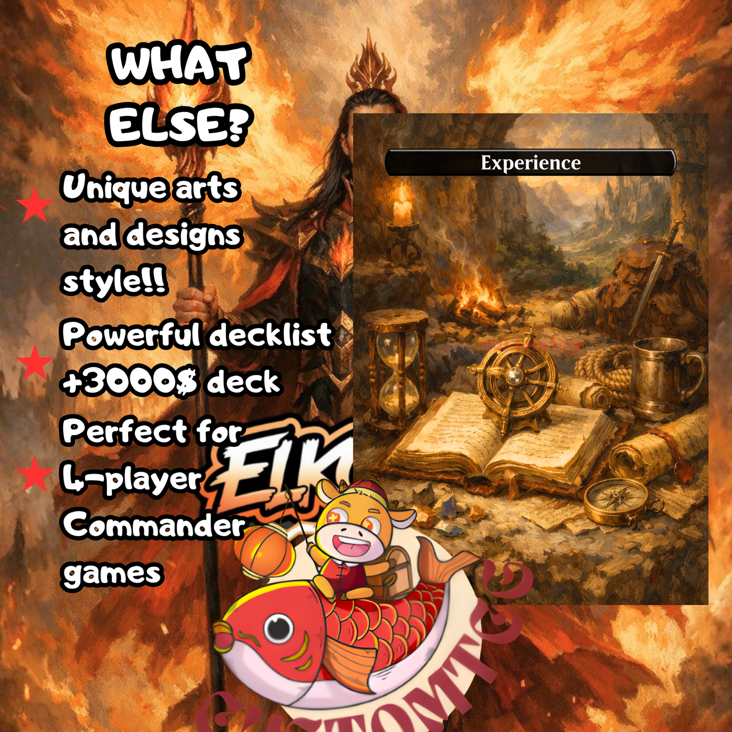 Ozai, the Phoenix King Custom Deck