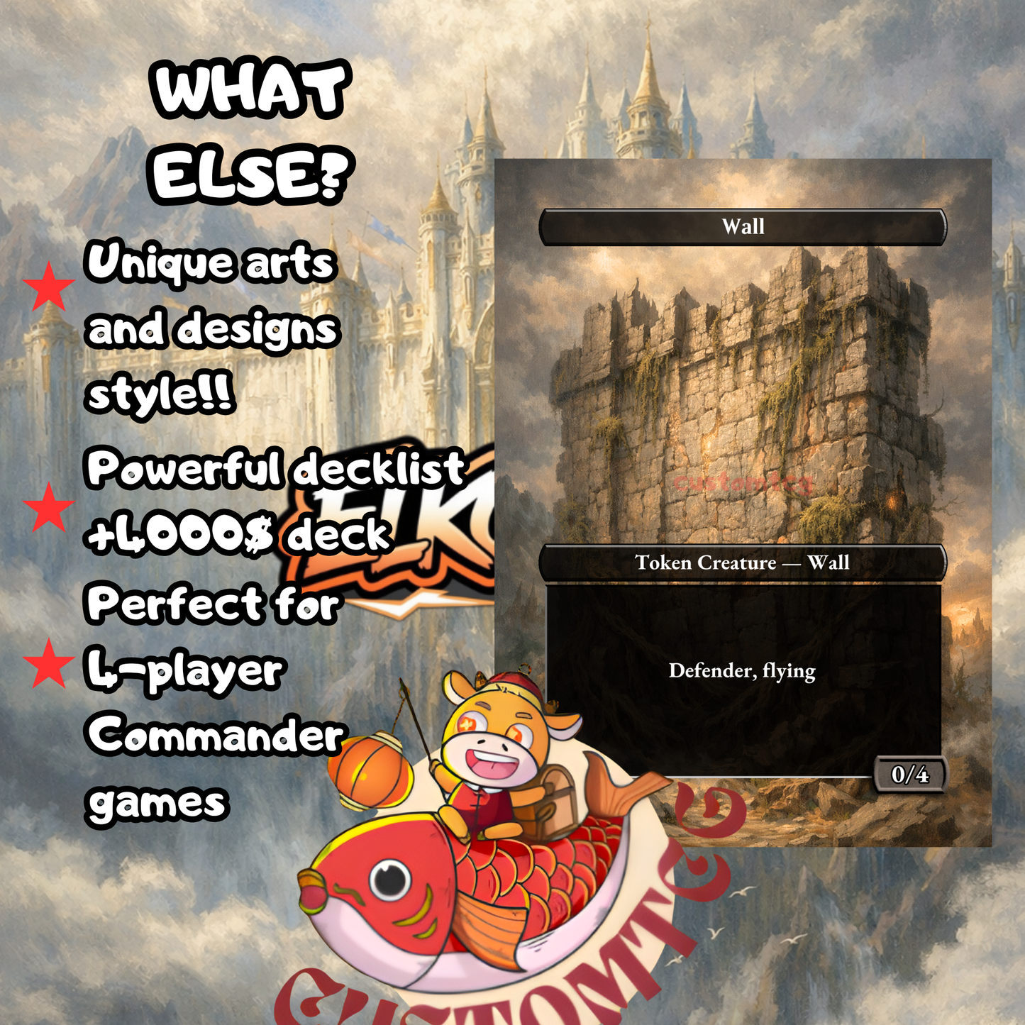 Pramikon, Sky Rampart custom deck