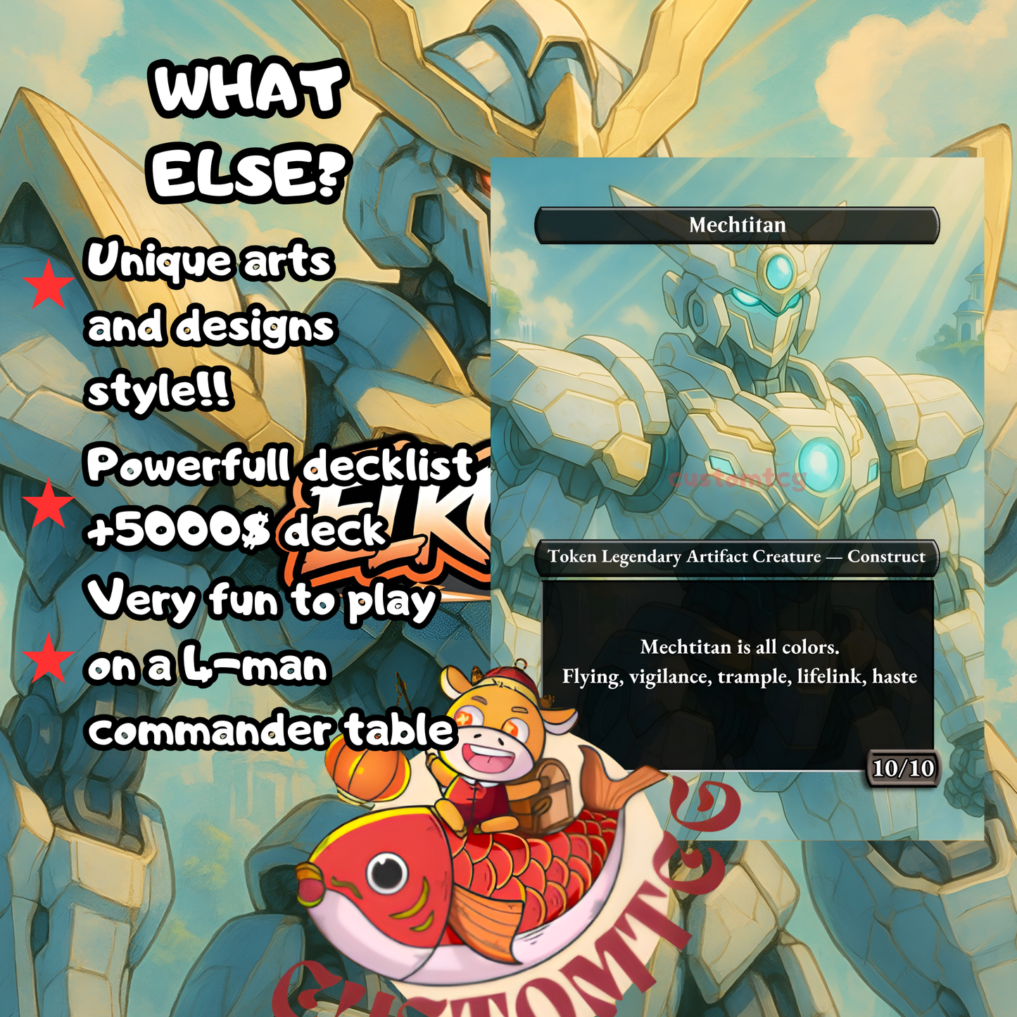 Shorikai Mecha Custom Themed Deck 💥