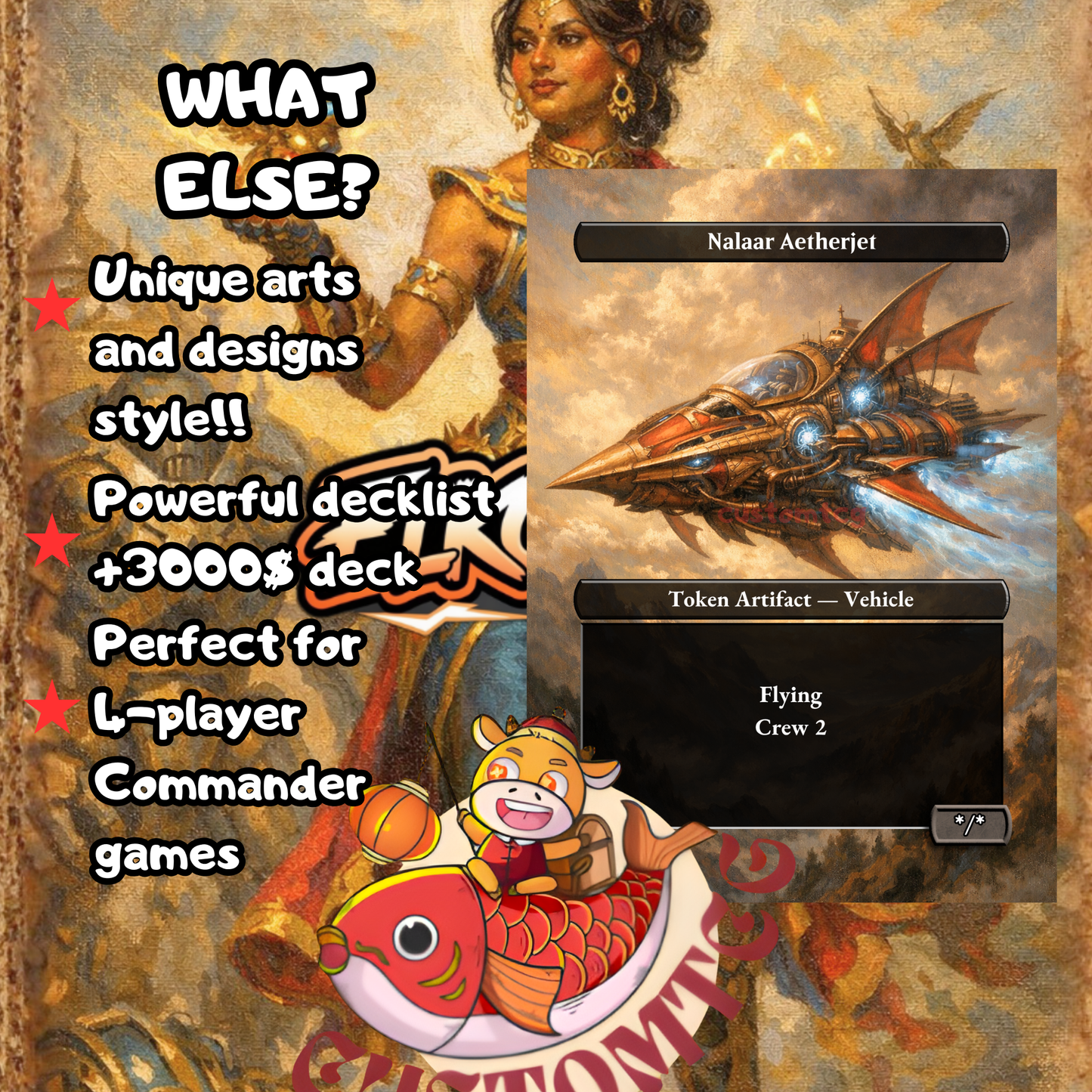 Saheeli Radiant Creator Custom Deck