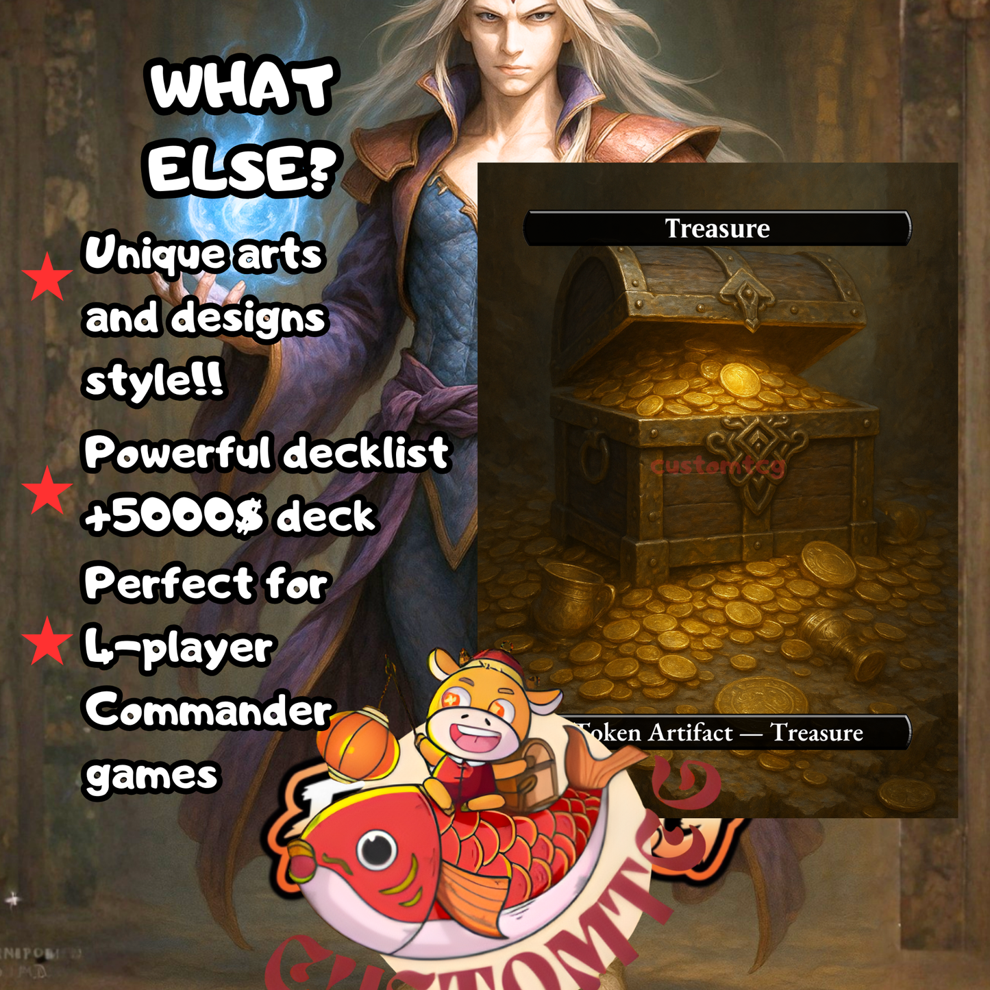 Kuja, Genome Sorcerer – Custom Deck