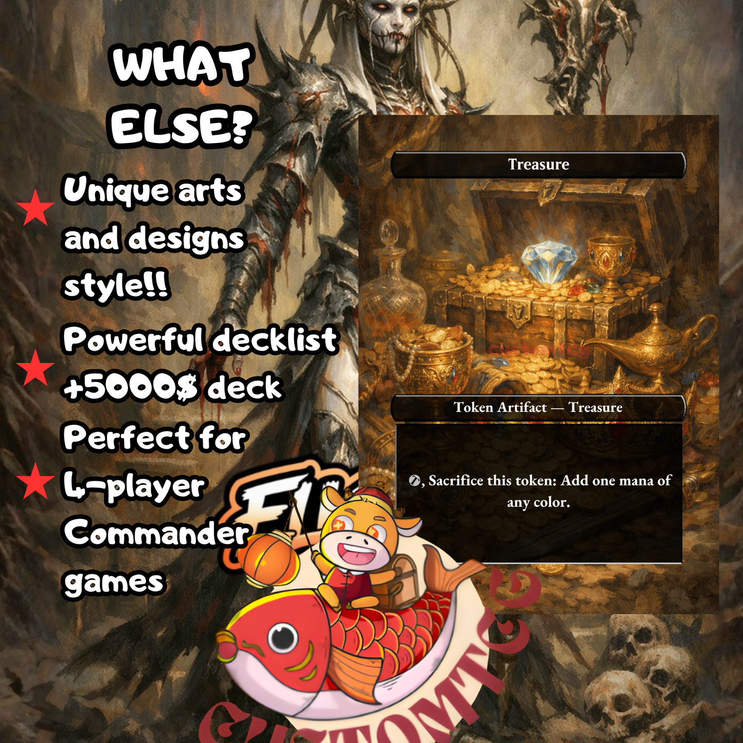 Elas il-Kor, Sadistic Pilgrim Custom Deck