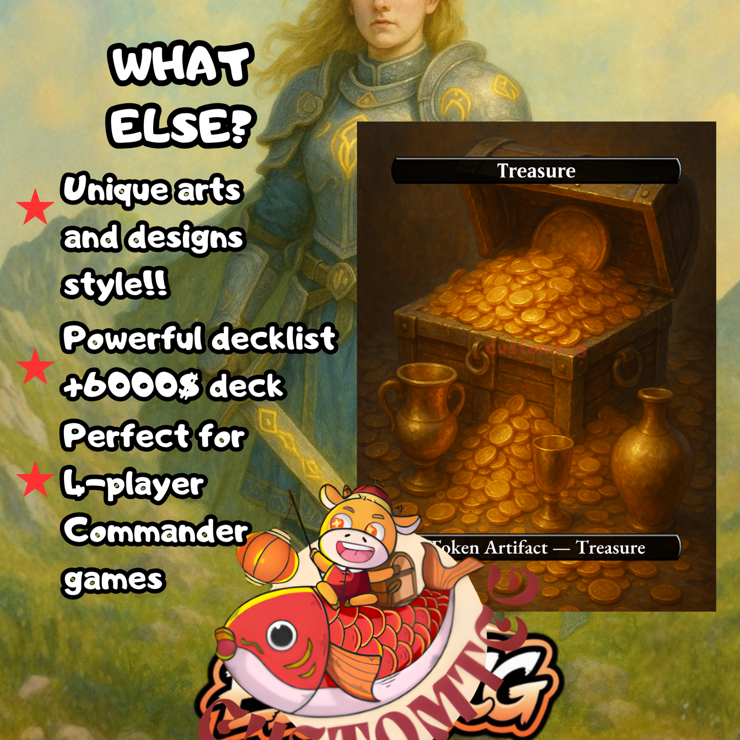 ⚔️ Celes, Rune Knight — Custom Deck