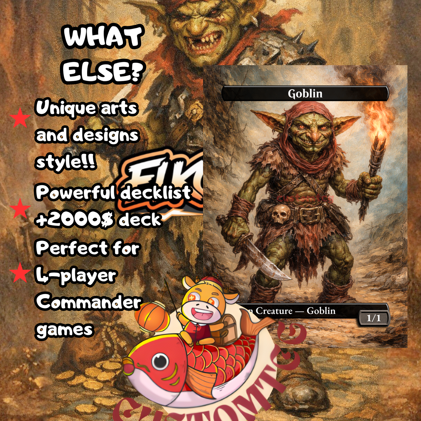 Krenko, Mob Boss Custom Deck V2