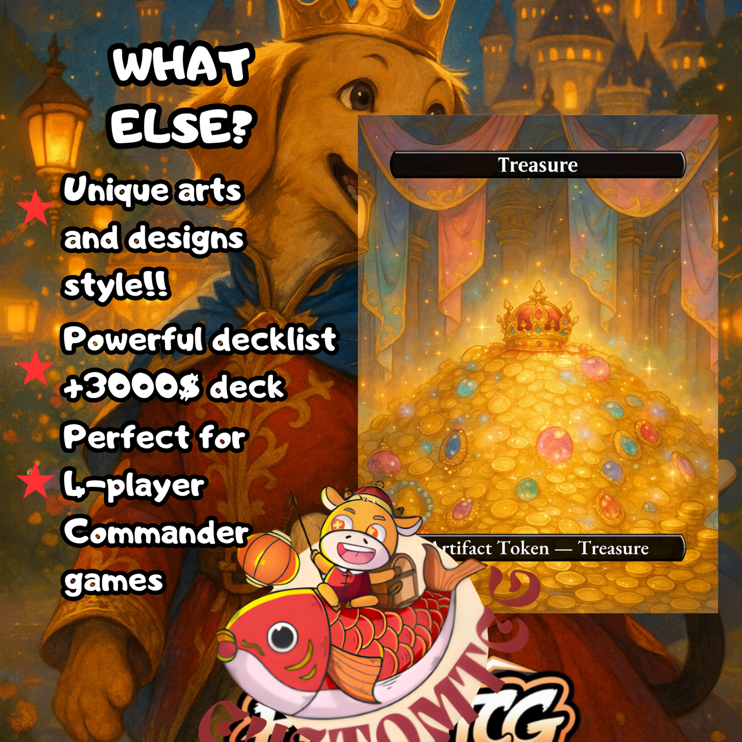 Rin and Seri, Inseparable V3 – Custom Commander Deck (100 Cards + Tokens)