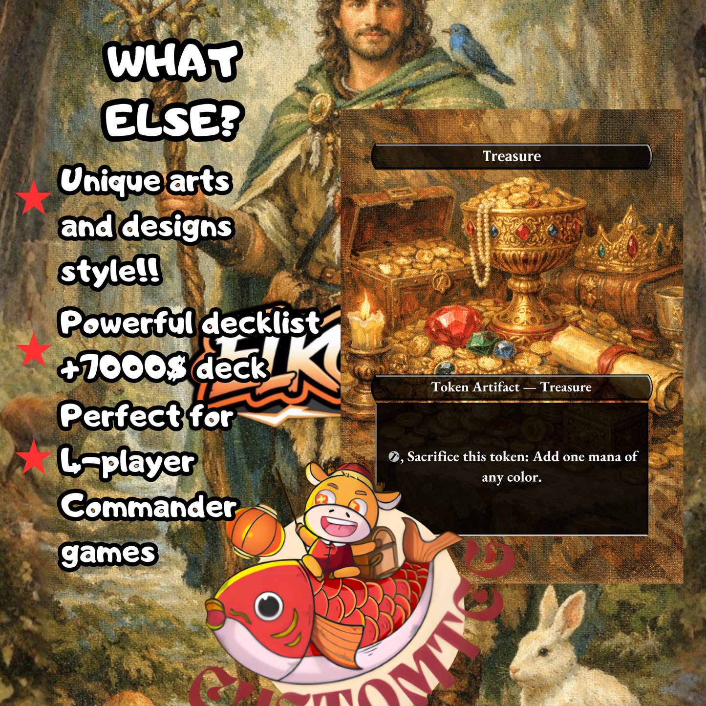 Chulane, Teller of Tales Custom Deck