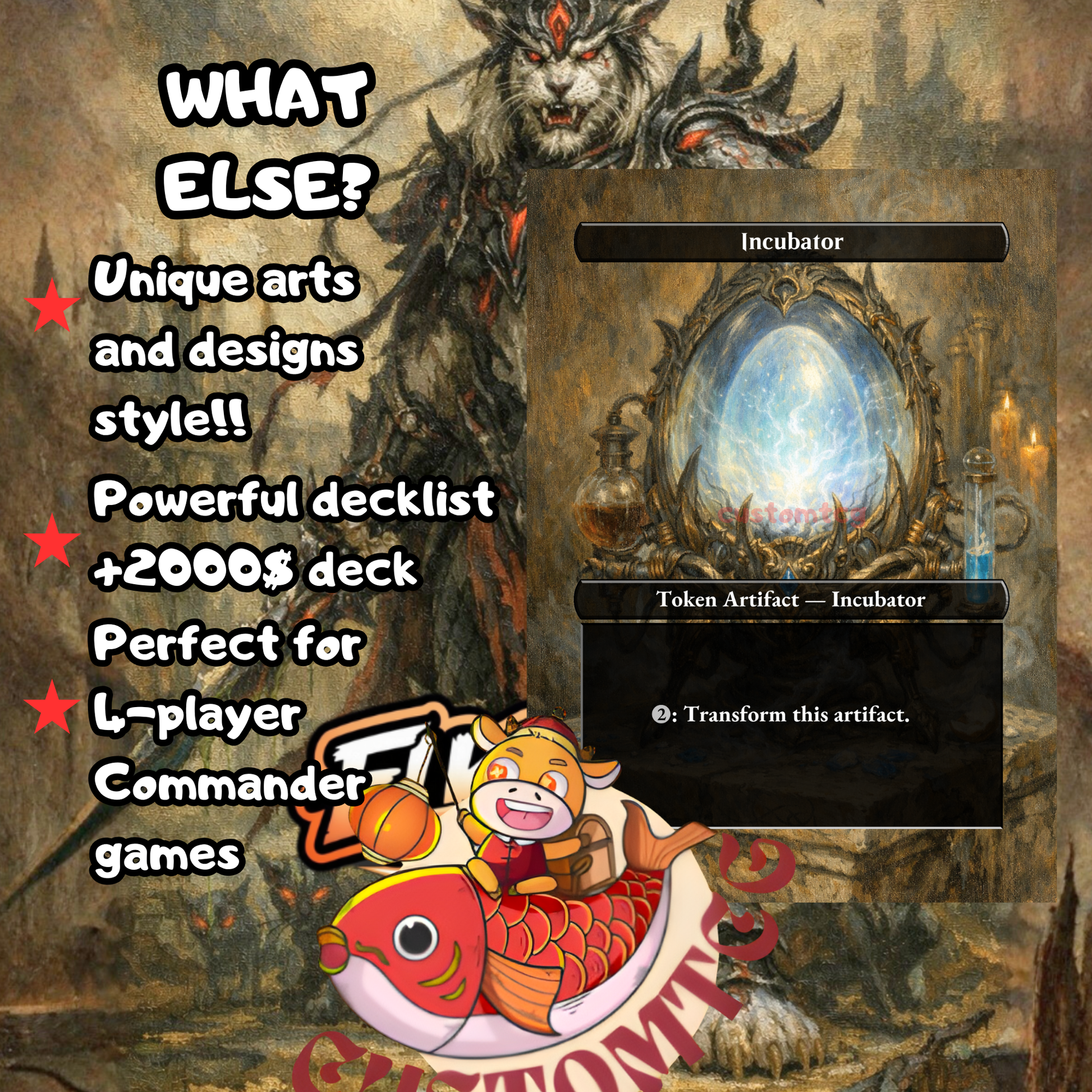 Brimaz, Blight of Oreskos Custom Deck