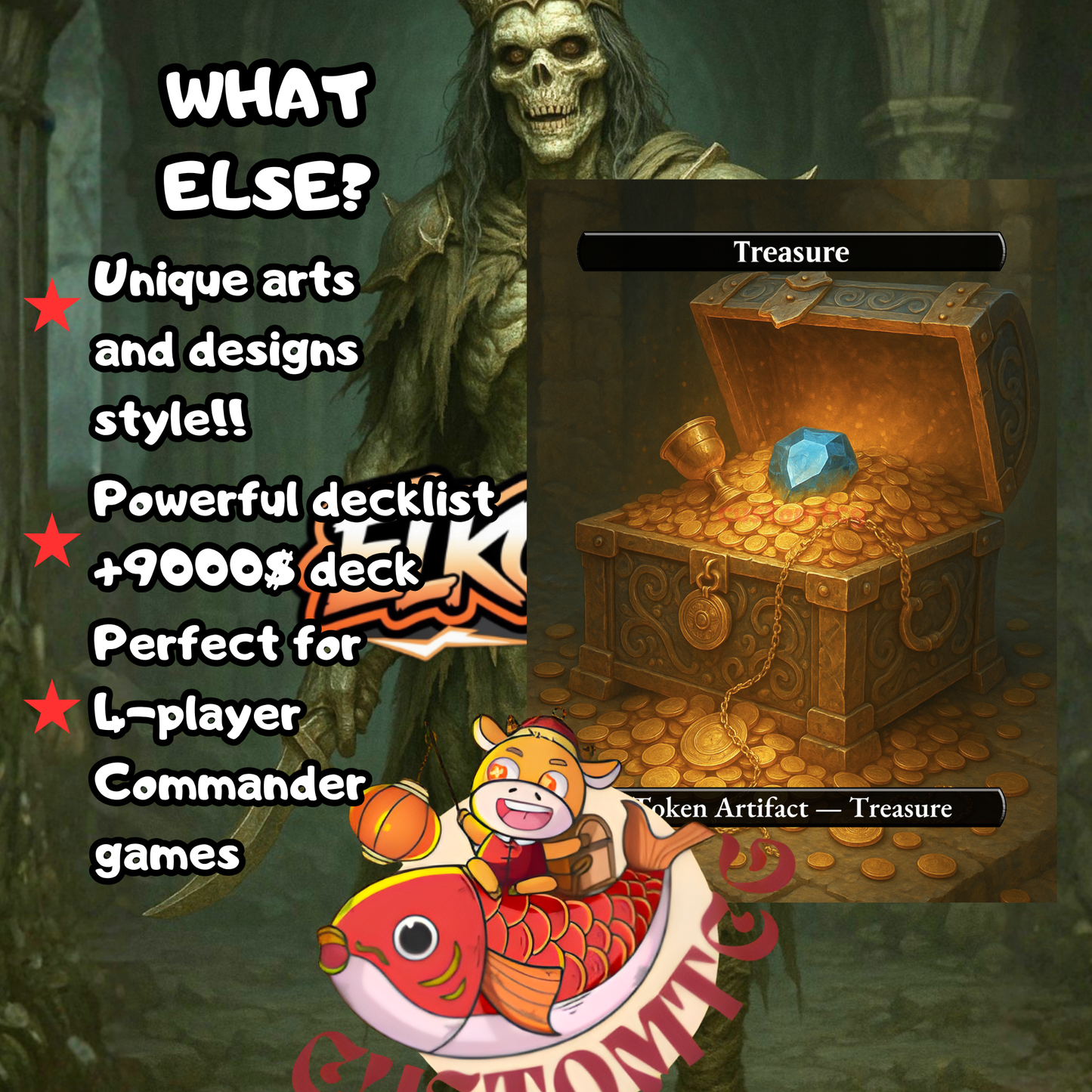 💀 Kotis, the Fangkeeper — Custom Deck