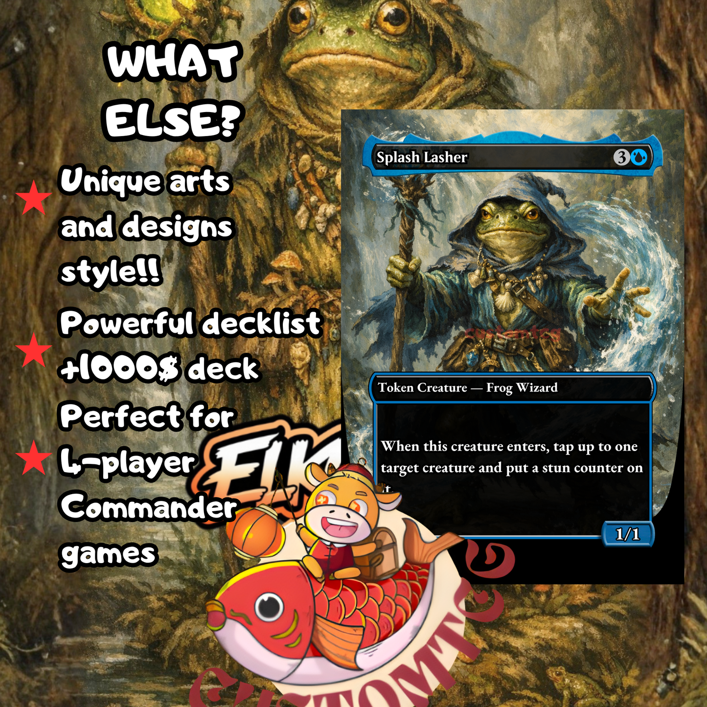 Clement, the Worrywort Custom Deck