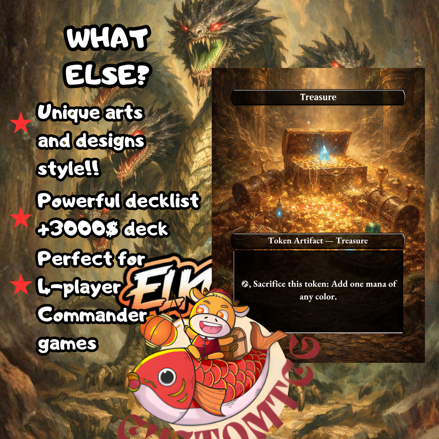 Gargos, Vicious Watcher Custom Deck