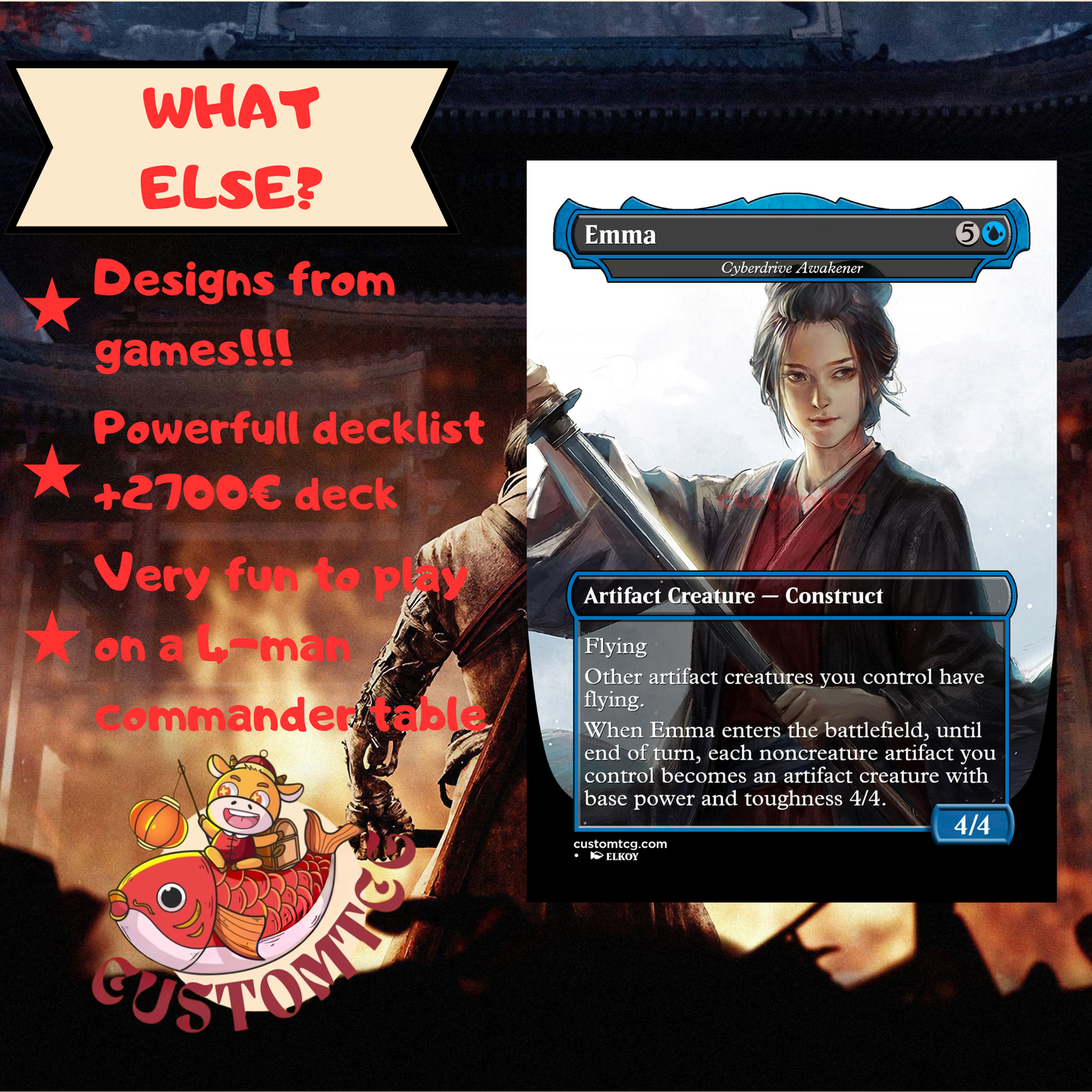 SEKIRO Custom Deck