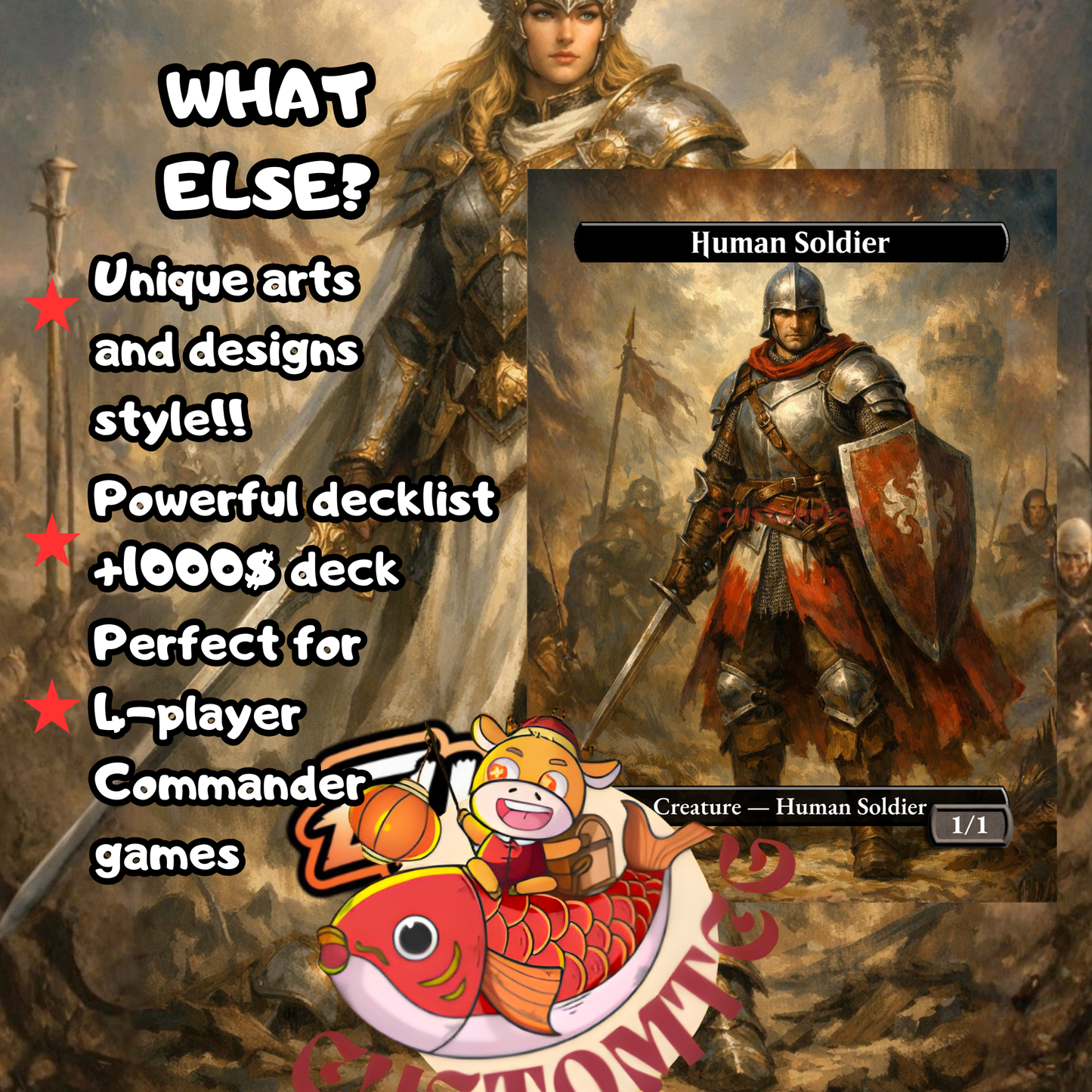 Myrel, Shield of Argive Custom Deck