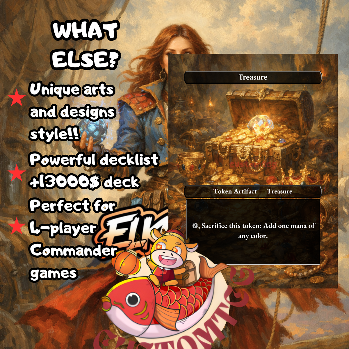 Jhoira, Weatherlight Captain custom deck