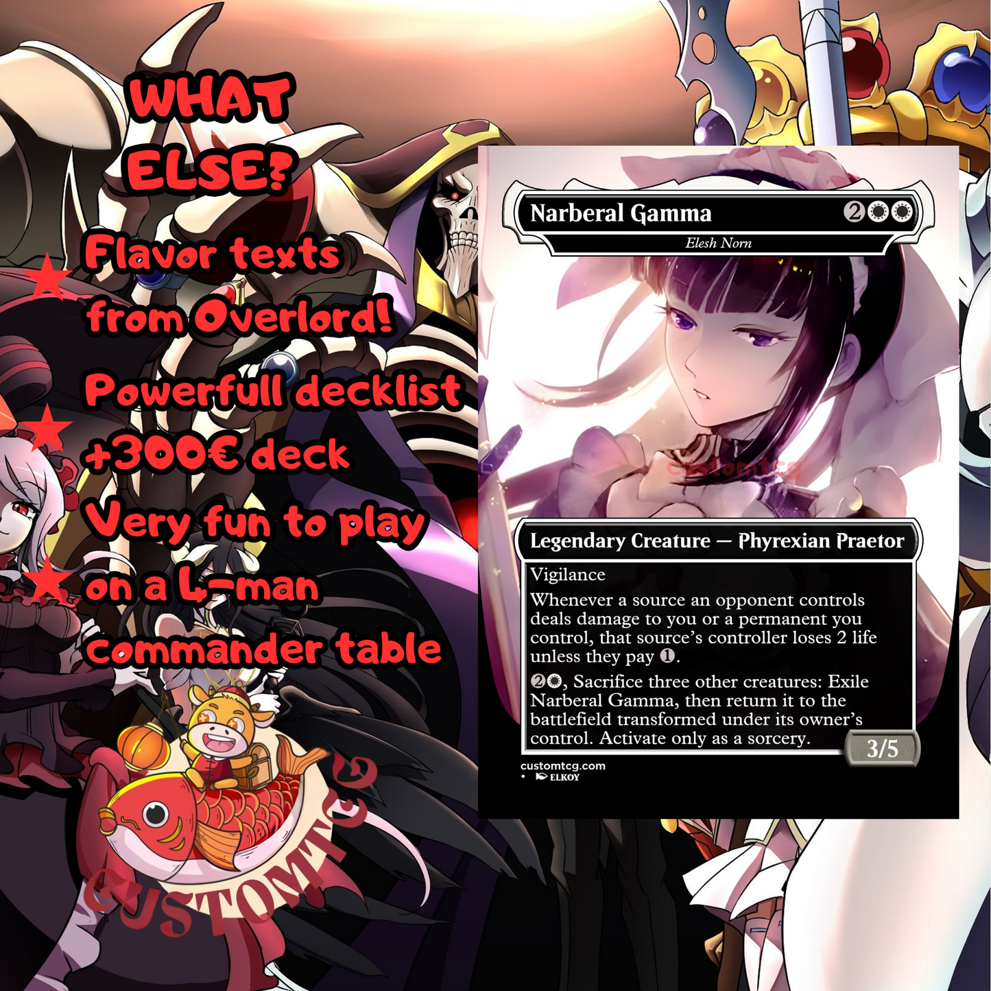 Overlord Custom Deck