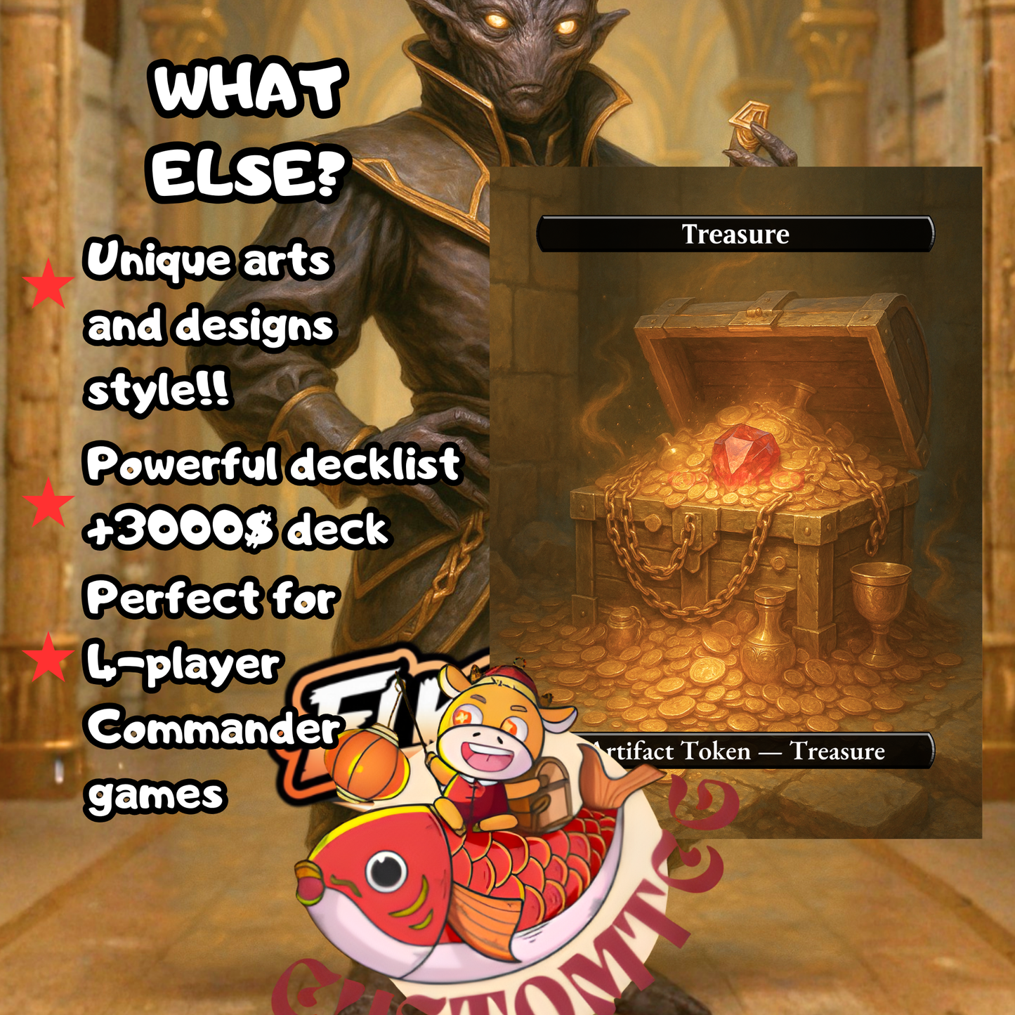 Gonti, Canny Acquisitor Custom Deck