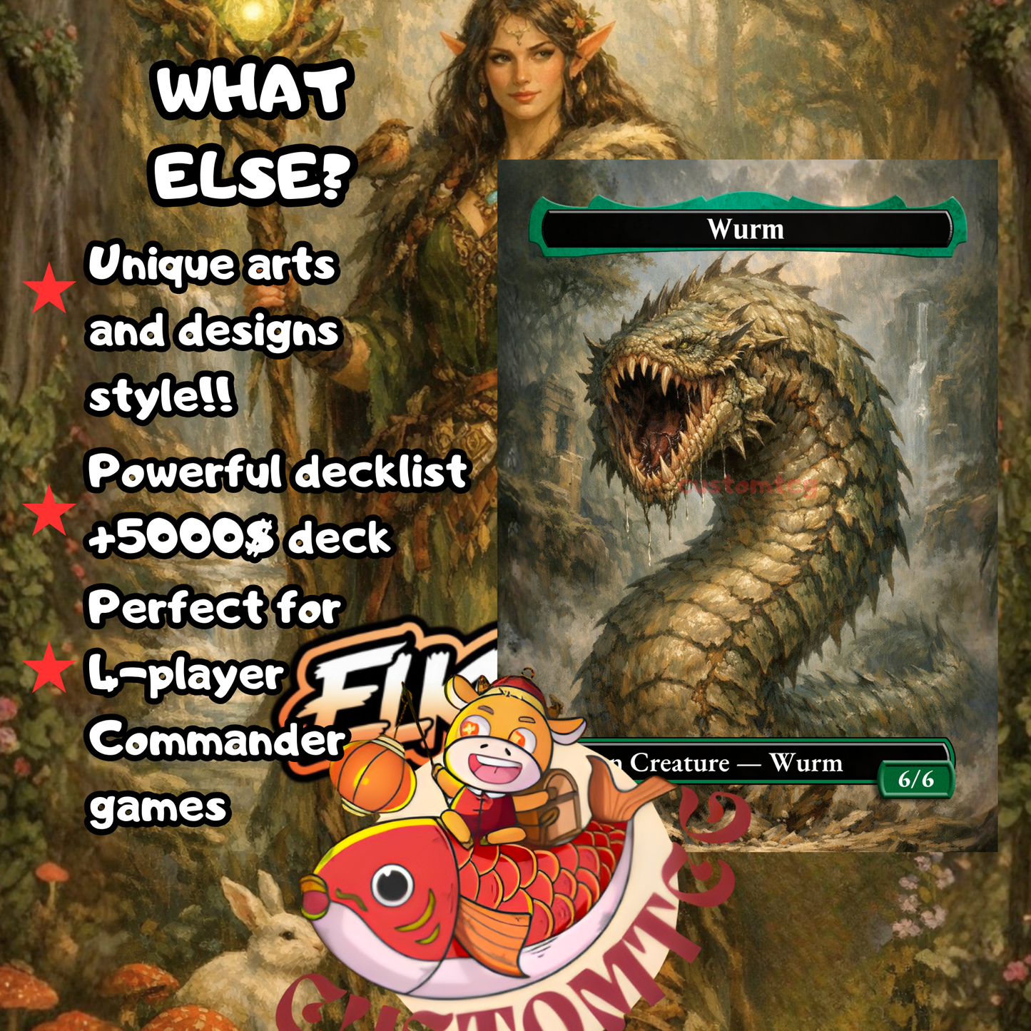 Marwyn, the Nurturer Custom Deck